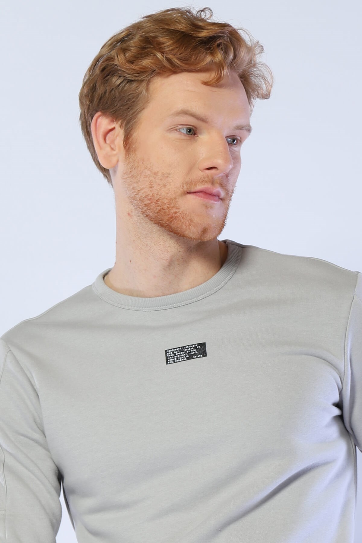 Erkek Slim Fit Sweatshirt Esw 1783 TAŞErkek Slim Fit Sweatshirt Esw 1783 TAŞ