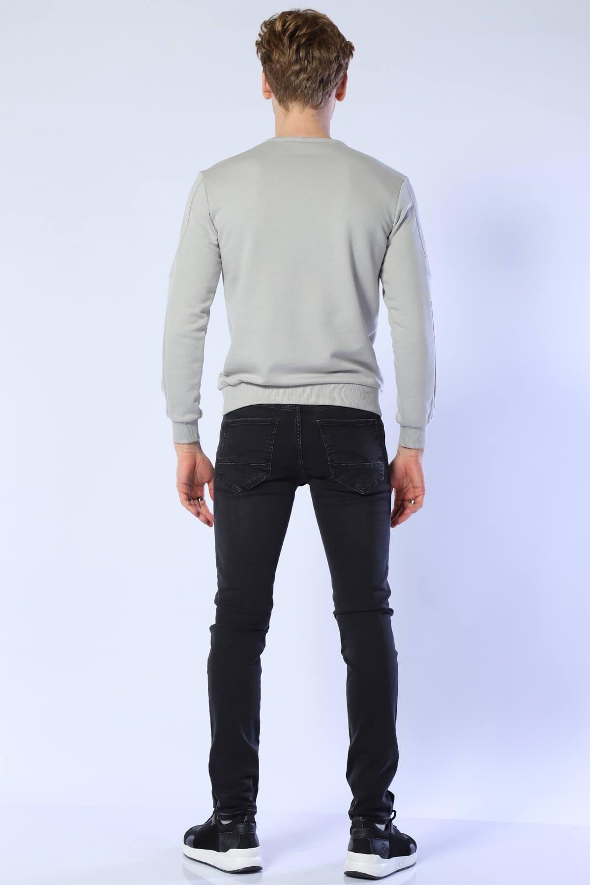 Erkek Slim Fit Sweatshirt Esw 1783 TAŞErkek Slim Fit Sweatshirt Esw 1783 TAŞ