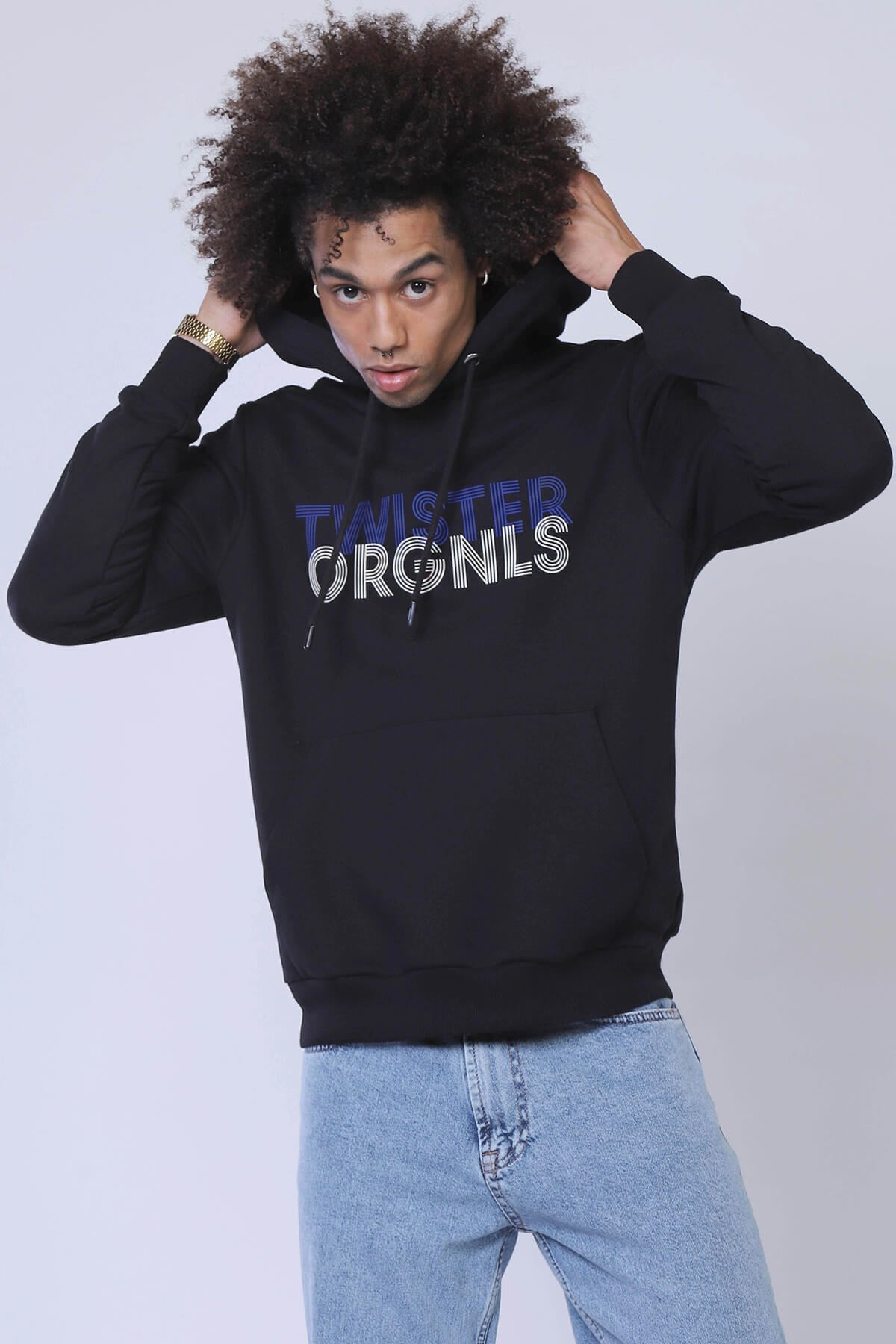 Erkek Slim Fit Sweatshirt Esw 1776 SIYAHErkek Slim Fit Sweatshirt Esw 1776 SIYAH