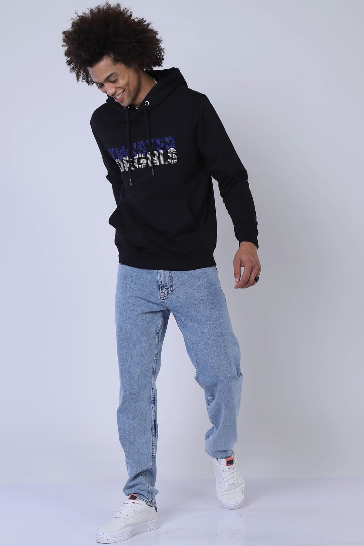 Erkek Slim Fit Sweatshirt Esw 1776 SIYAHErkek Slim Fit Sweatshirt Esw 1776 SIYAH