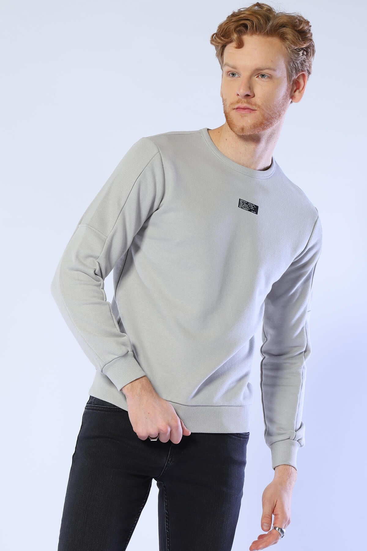 Erkek Slim Fit Sweatshirt Esw 1783 TAŞErkek Slim Fit Sweatshirt Esw 1783 TAŞ