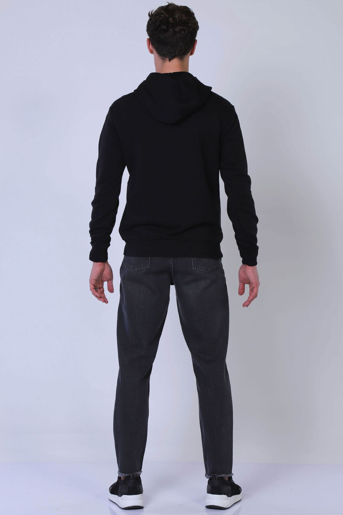 Erkek Slim Fit Sweatshirt Esw 1786 SIYAHErkek Slim Fit Sweatshirt Esw 1786 SIYAH