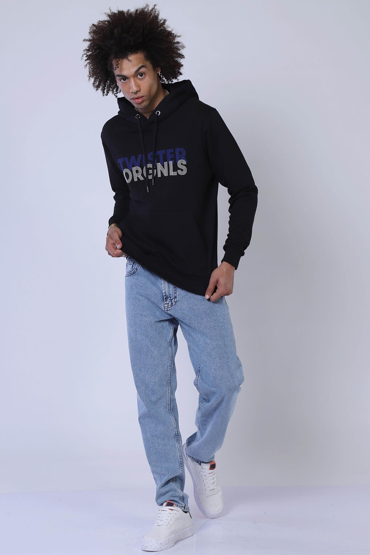 Erkek Slim Fit Sweatshirt Esw 1776 SIYAHErkek Slim Fit Sweatshirt Esw 1776 SIYAH