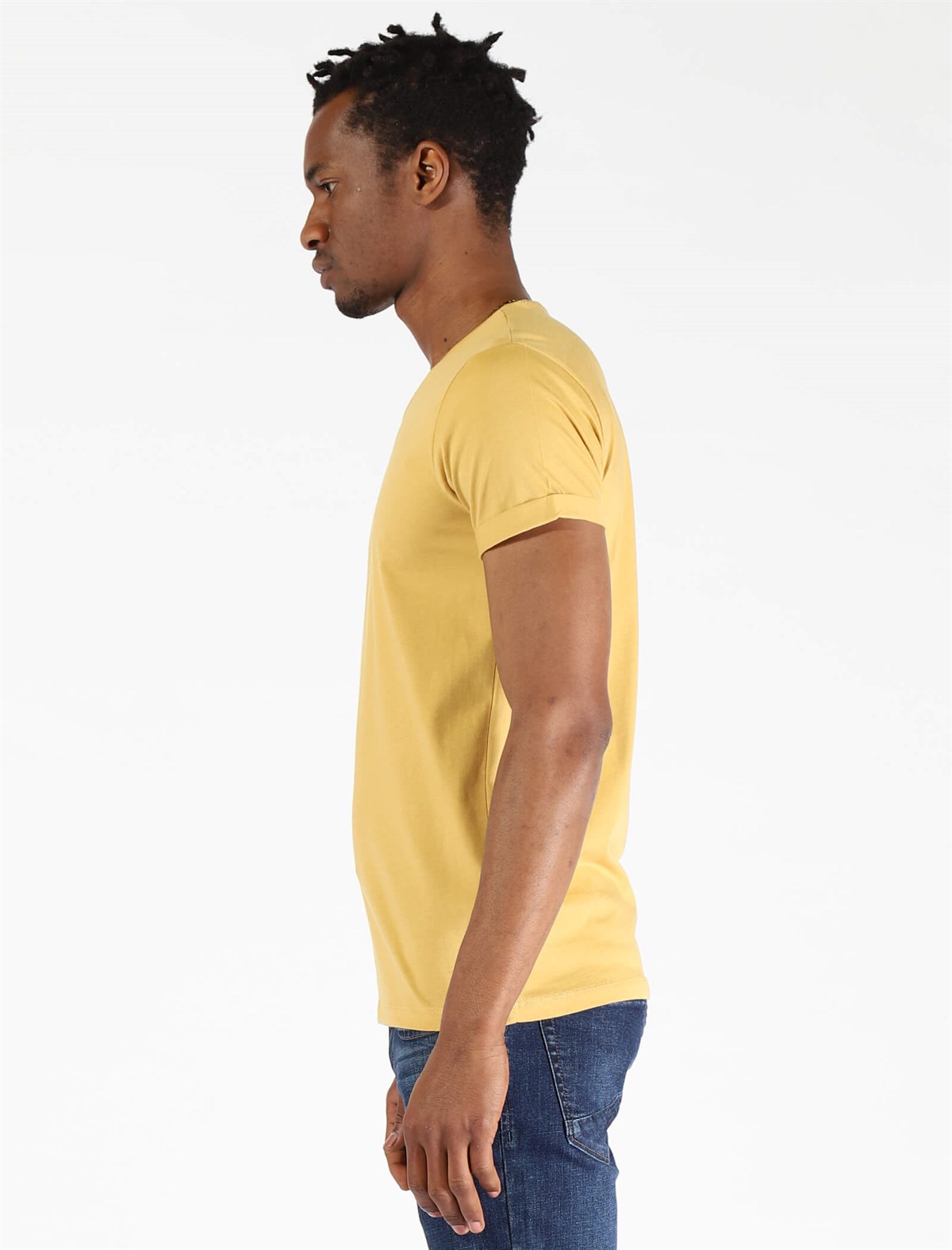 Erkek Slim Fit   Tshırt Ets 1827 SAFRANErkek Slim Fit   Tshırt Ets 1827 SAFRAN