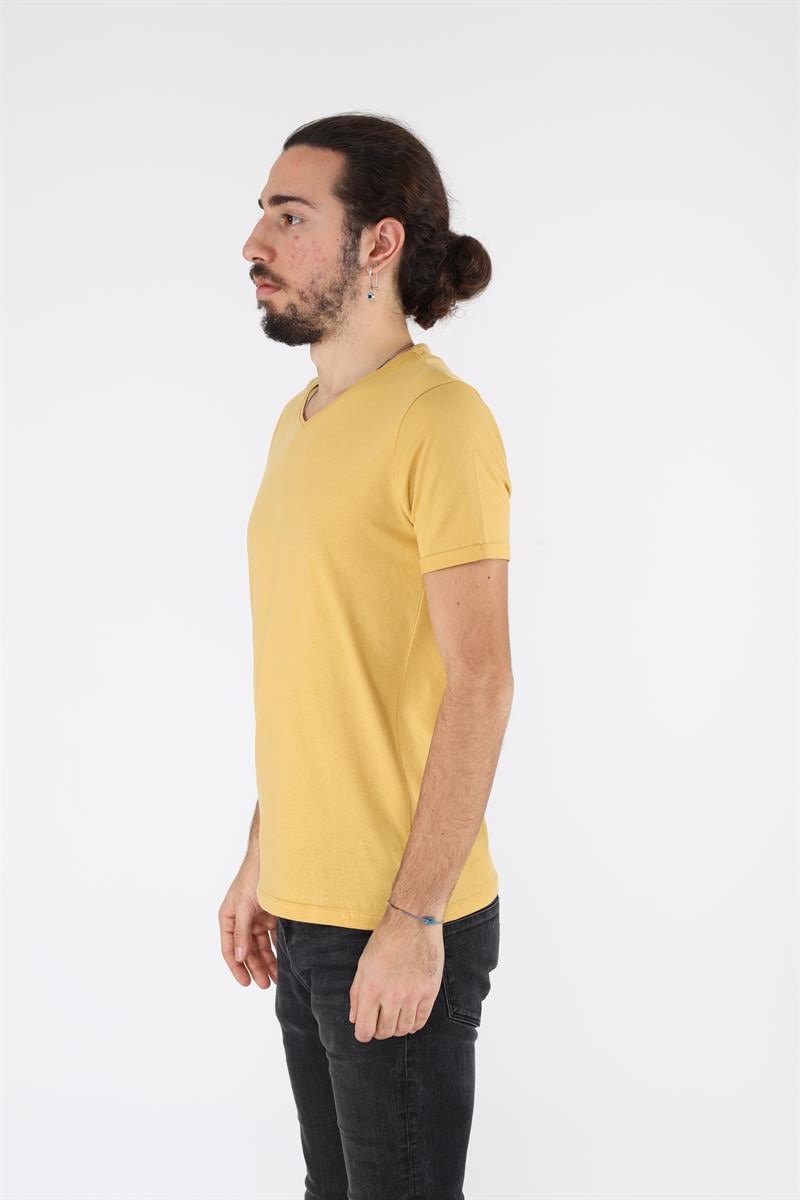 Erkek Slim Fit   Tshirt Ets 1827 bb SAFRANErkek Slim Fit   Tshirt Ets 1827 bb SAFRAN