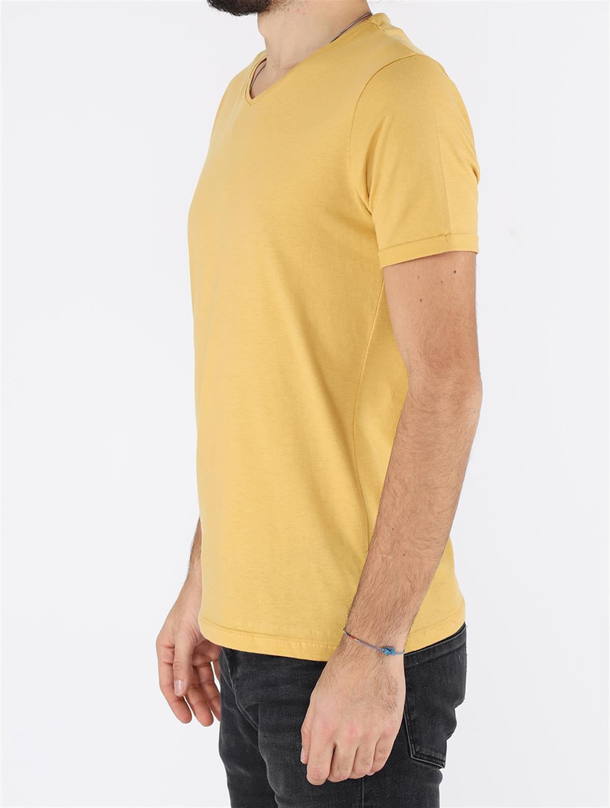 Erkek Slim Fit   Tshirt Ets 1827 bb SAFRANErkek Slim Fit   Tshirt Ets 1827 bb SAFRAN