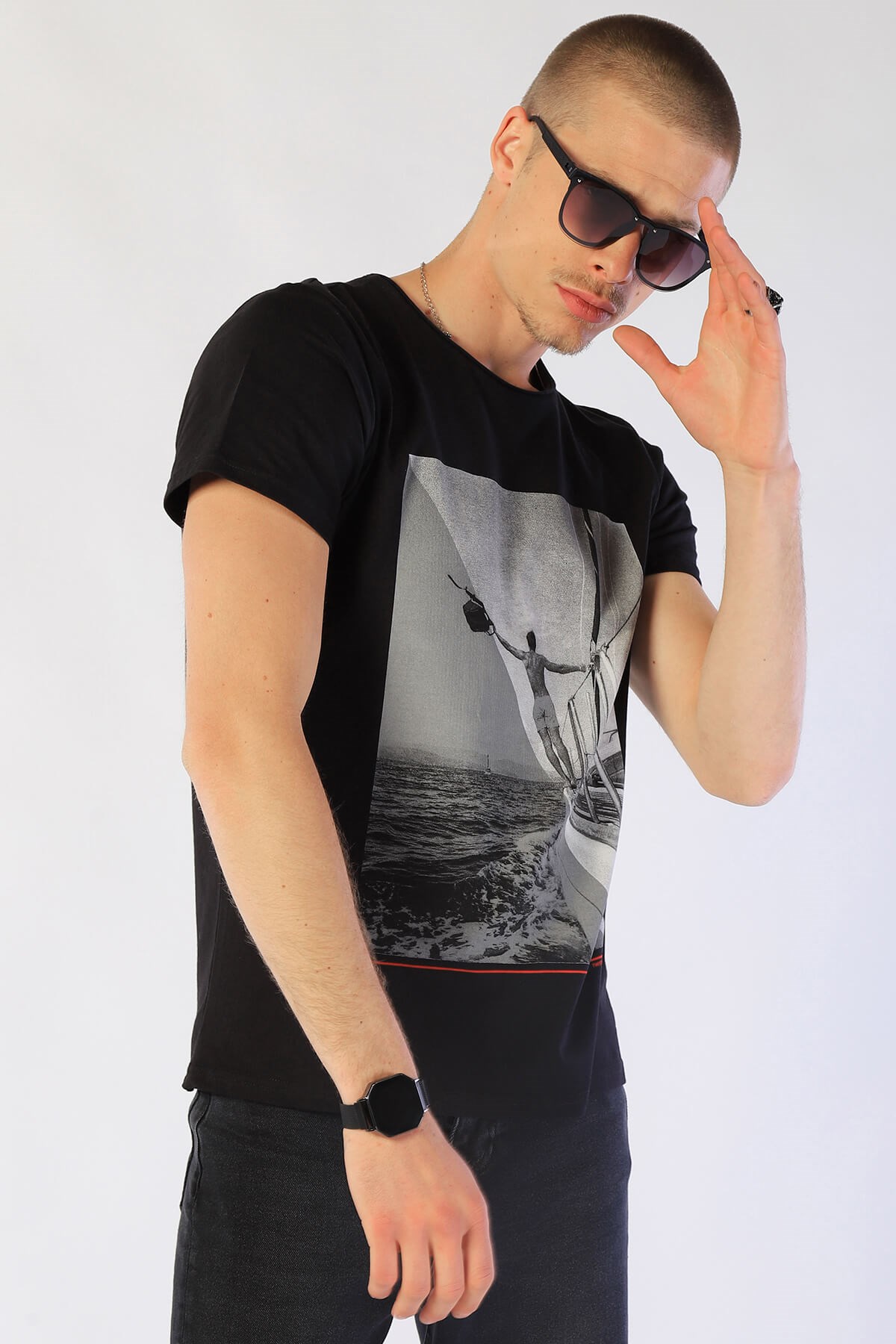 Erkek Slim Fit   Tshirt Ets 2015 SIYAHErkek Slim Fit   Tshirt Ets 2015 SIYAH