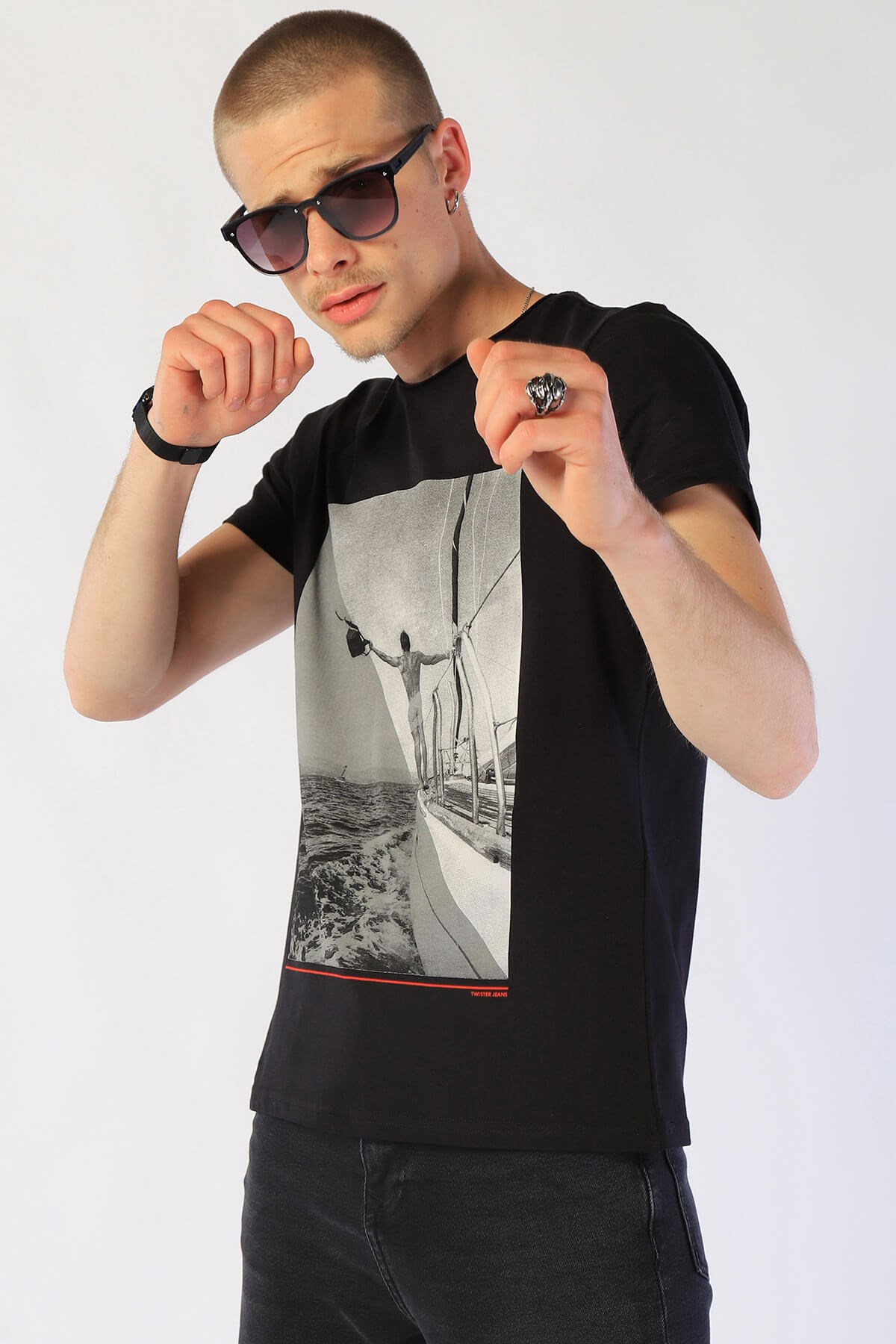 Erkek Slim Fit   Tshirt Ets 2015 SIYAHErkek Slim Fit   Tshirt Ets 2015 SIYAH