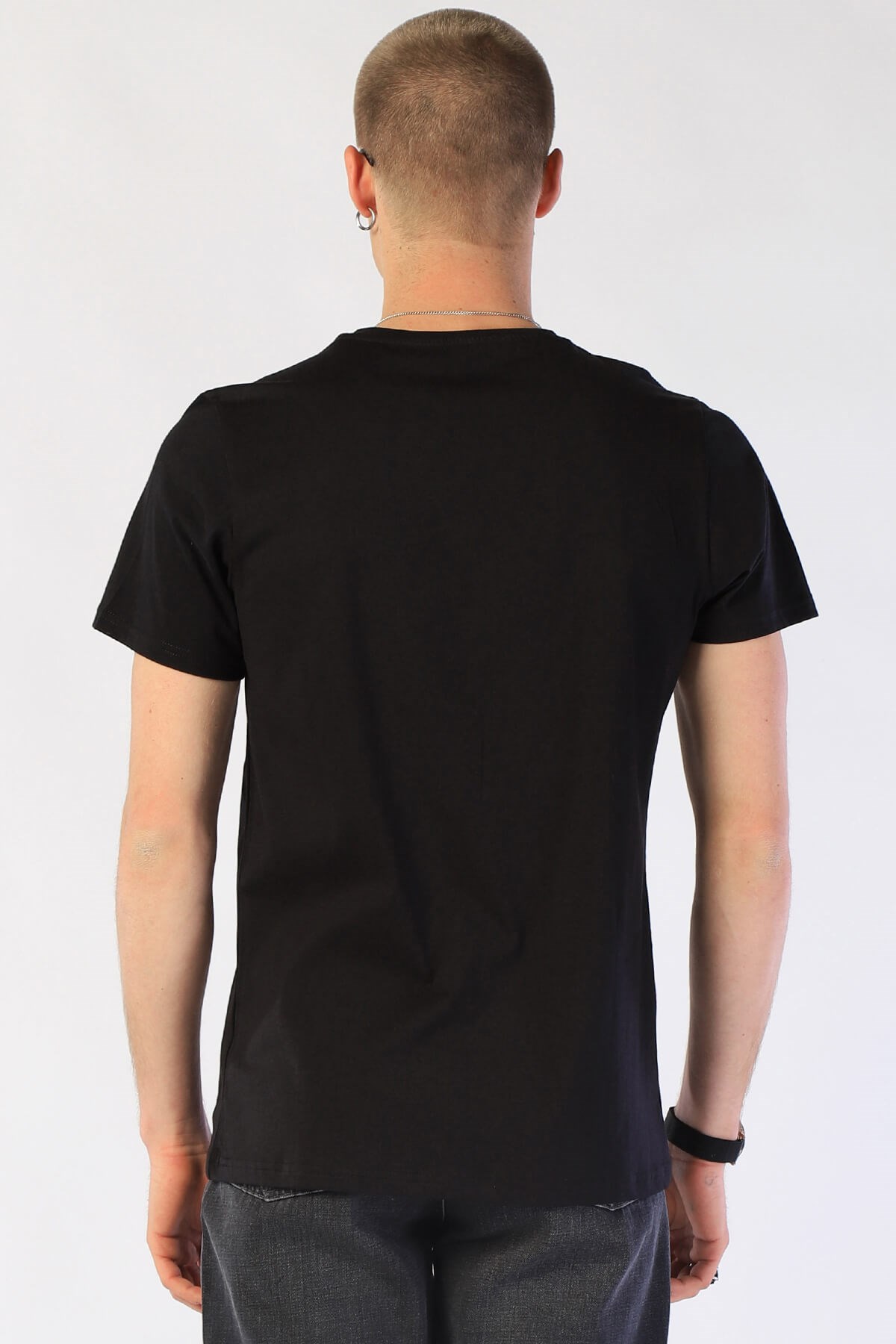 Erkek Slim Fit   Tshirt Ets 2031 SIYAHErkek Slim Fit   Tshirt Ets 2031 SIYAH