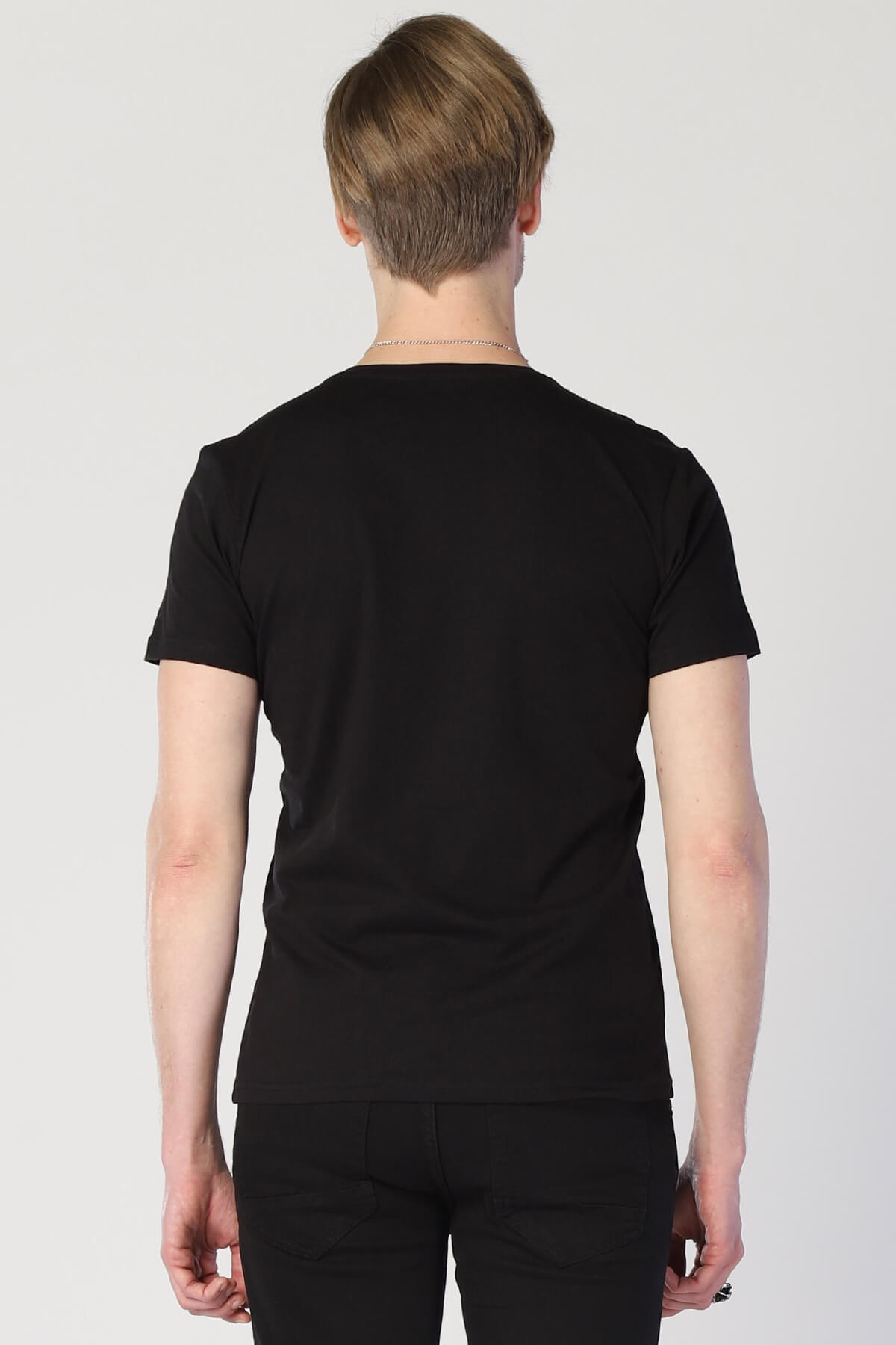 Erkek Slim Fit   Tshirt Ets 2034 SIYAHErkek Slim Fit   Tshirt Ets 2034 SIYAH