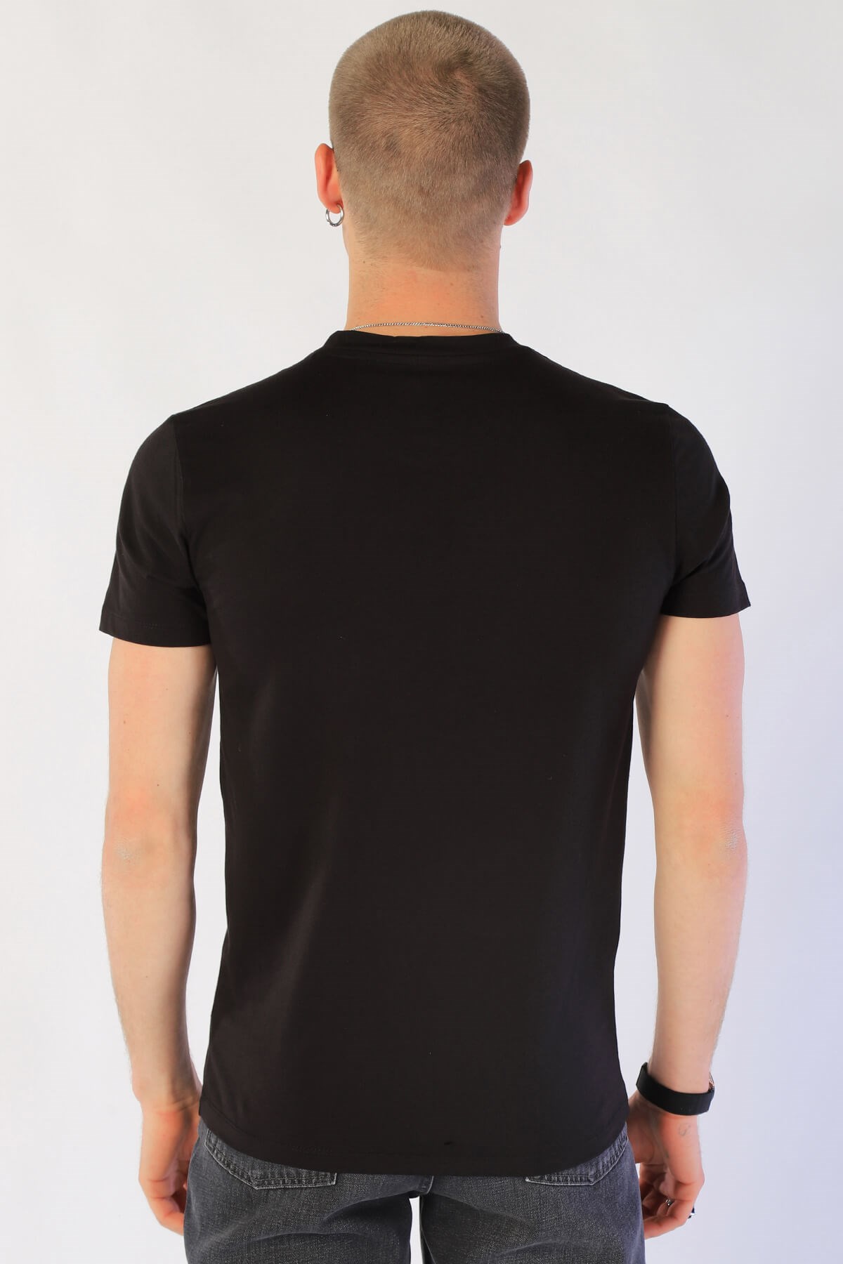 Erkek Slim Fit   Tshirt Ets 2056 SIYAHErkek Slim Fit   Tshirt Ets 2056 SIYAH