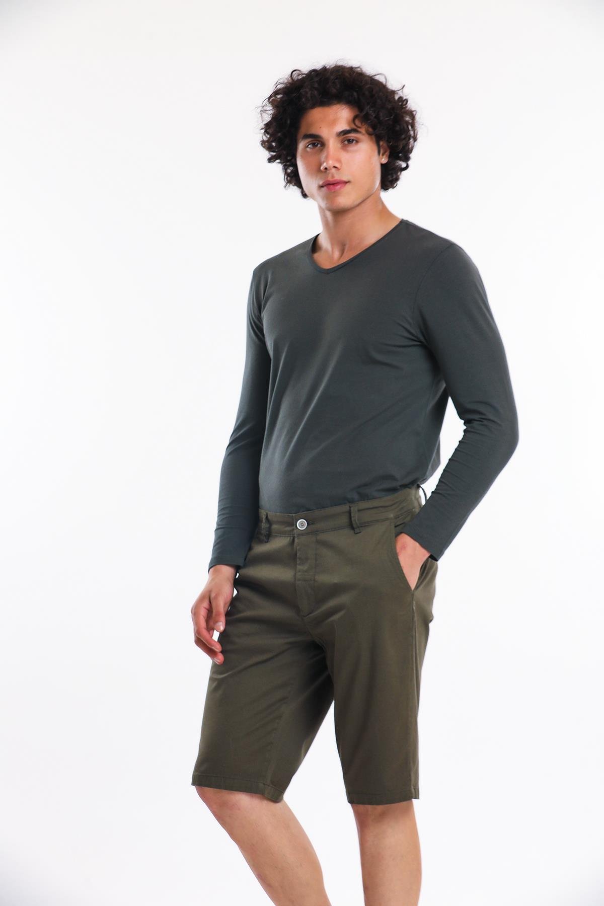 Erkek  Sort Es roy 7075 gab KhakiErkek  Sort Es roy 7075 gab Khaki