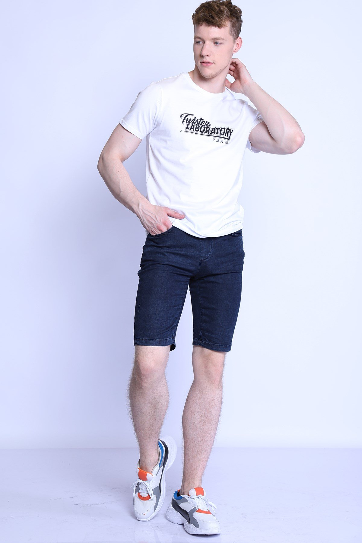 Erkek  Sort Es roy jogger 7079-03 Blue BlackErkek  Sort Es roy jogger 7079-03 Blue Black