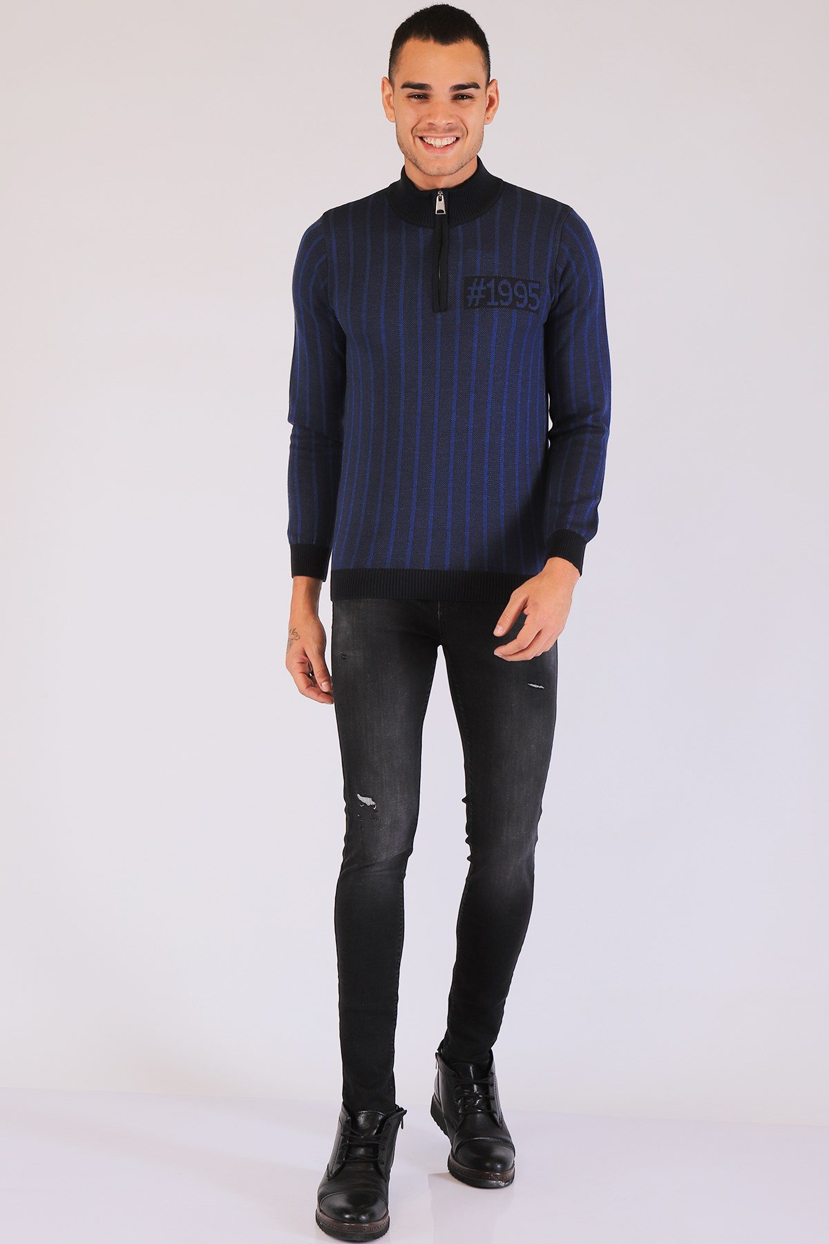 Erkek Süper Dar Fit  Normal Bel Pantolon Gana 513-21 SIYAHErkek Süper Dar Fit  Normal Bel Pantolon Gana 513-21 SIYAH
