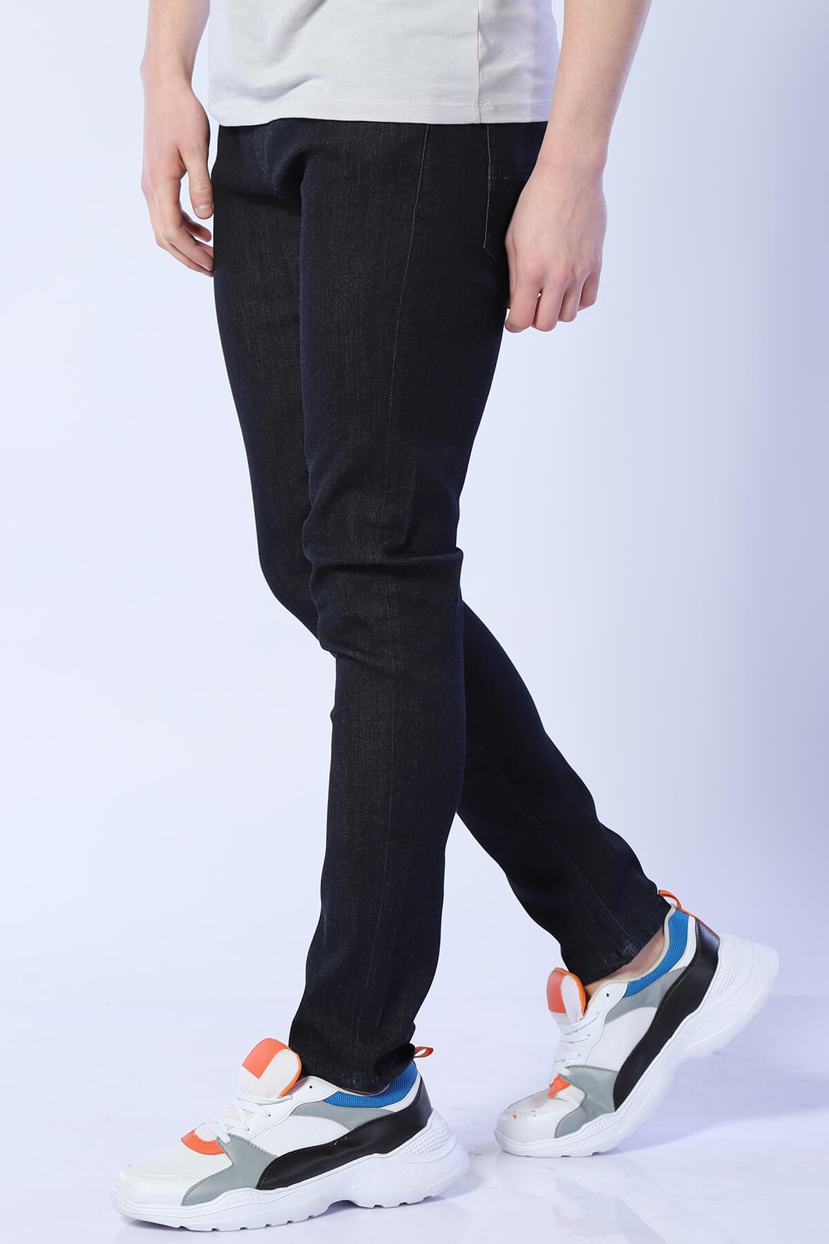 Erkek Süper Dar Fit  Normal Bel Pantolon Gana 617-02 LACIVERTErkek Süper Dar Fit  Normal Bel Pantolon Gana 617-02 LACIVERT