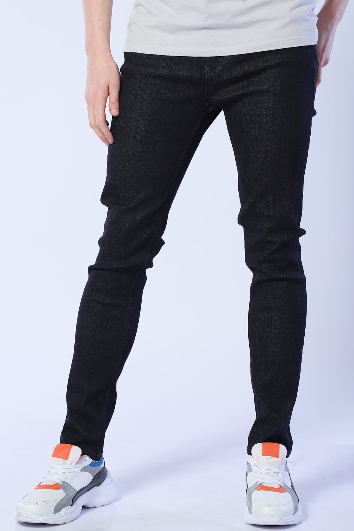 Erkek Süper Dar Fit  Normal Bel Pantolon Gana 617-02 LACIVERTErkek Süper Dar Fit  Normal Bel Pantolon Gana 617-02 LACIVERT