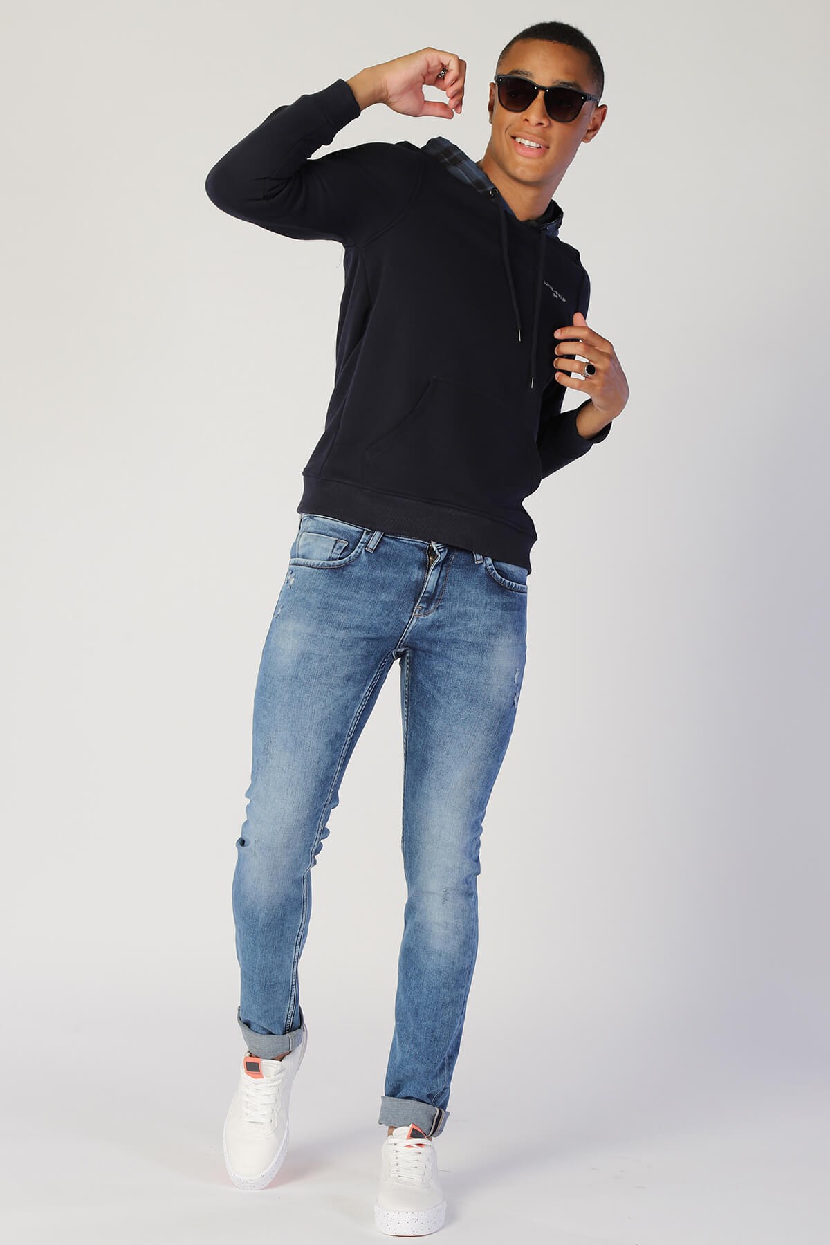 Erkek  Sweatshirt Esw 1735 (t) LACIVERTErkek  Sweatshirt Esw 1735 (t) LACIVERT