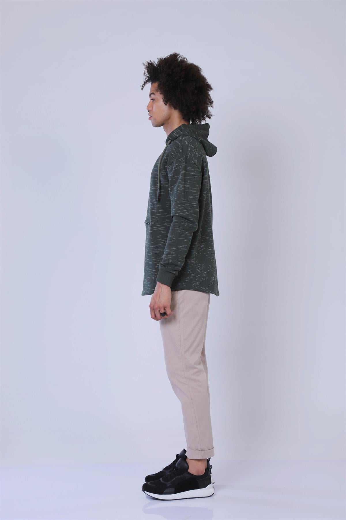 Erkek  Sweatshirt Esw 2049 (t) HAKİErkek  Sweatshirt Esw 2049 (t) HAKİ