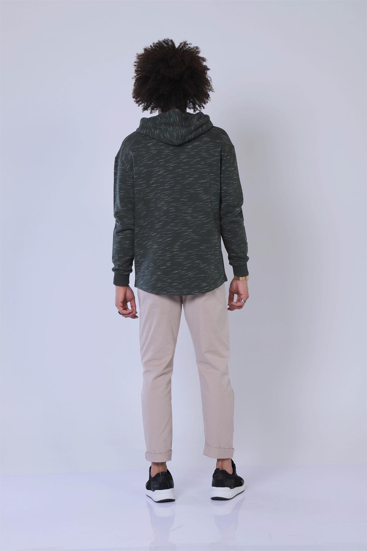 Erkek  Sweatshirt Esw 2049 (t) HAKİErkek  Sweatshirt Esw 2049 (t) HAKİ