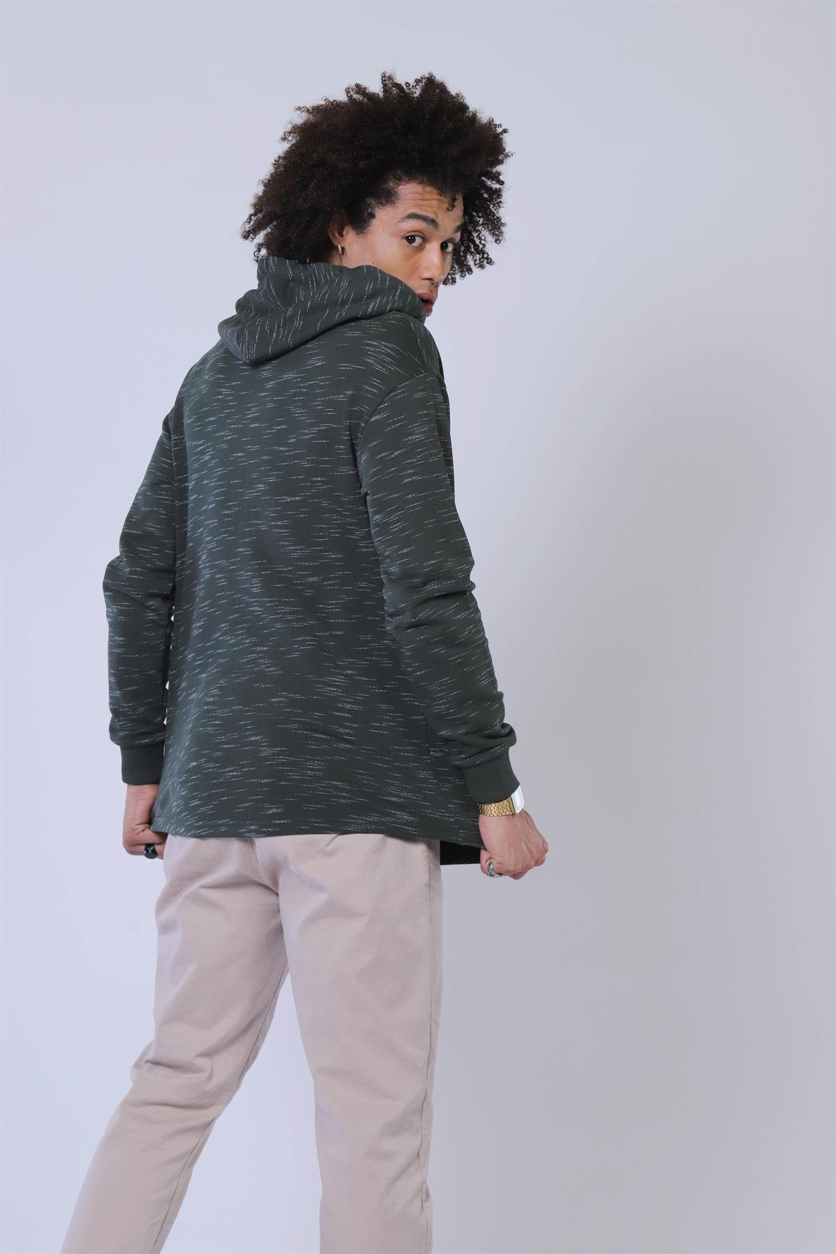 Erkek  Sweatshirt Esw 2049 (t) HAKİErkek  Sweatshirt Esw 2049 (t) HAKİ