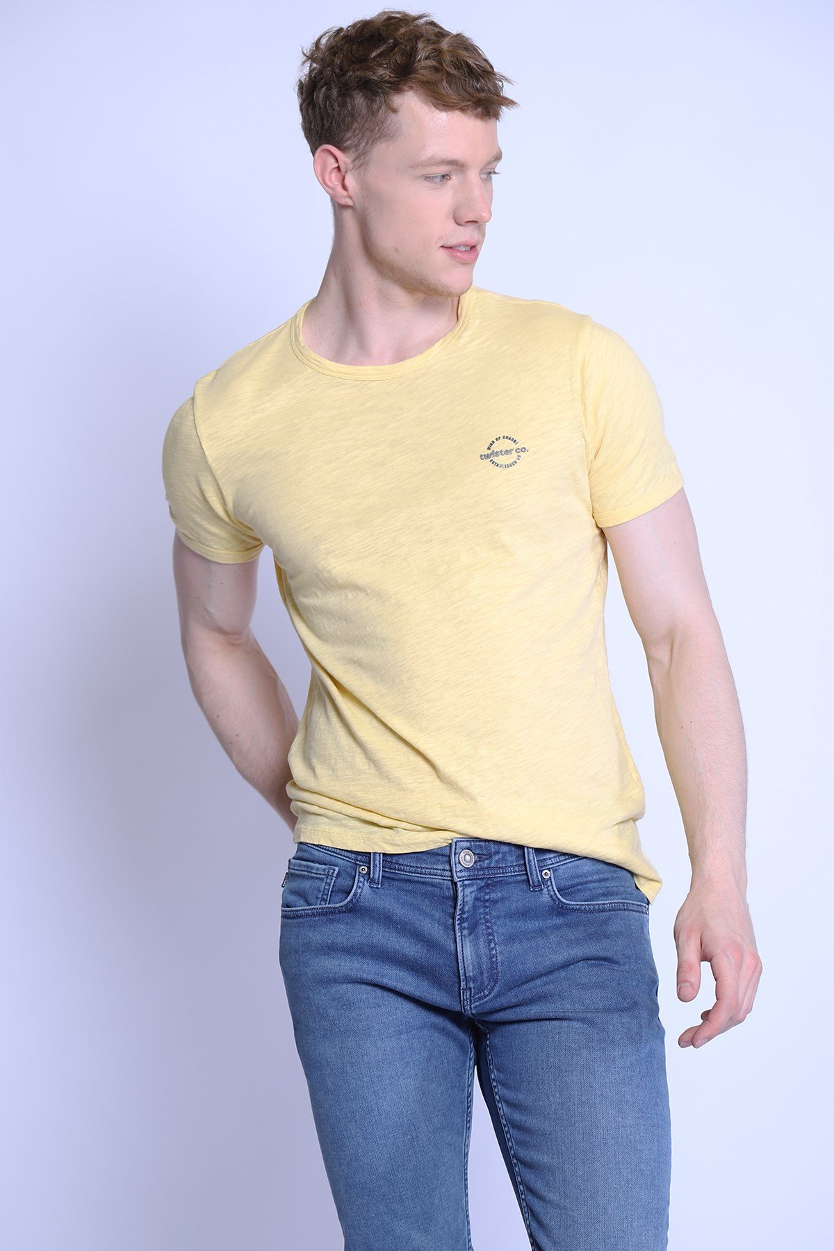Erkek    Tshirt Ets 2058 SARIErkek    Tshirt Ets 2058 SARI