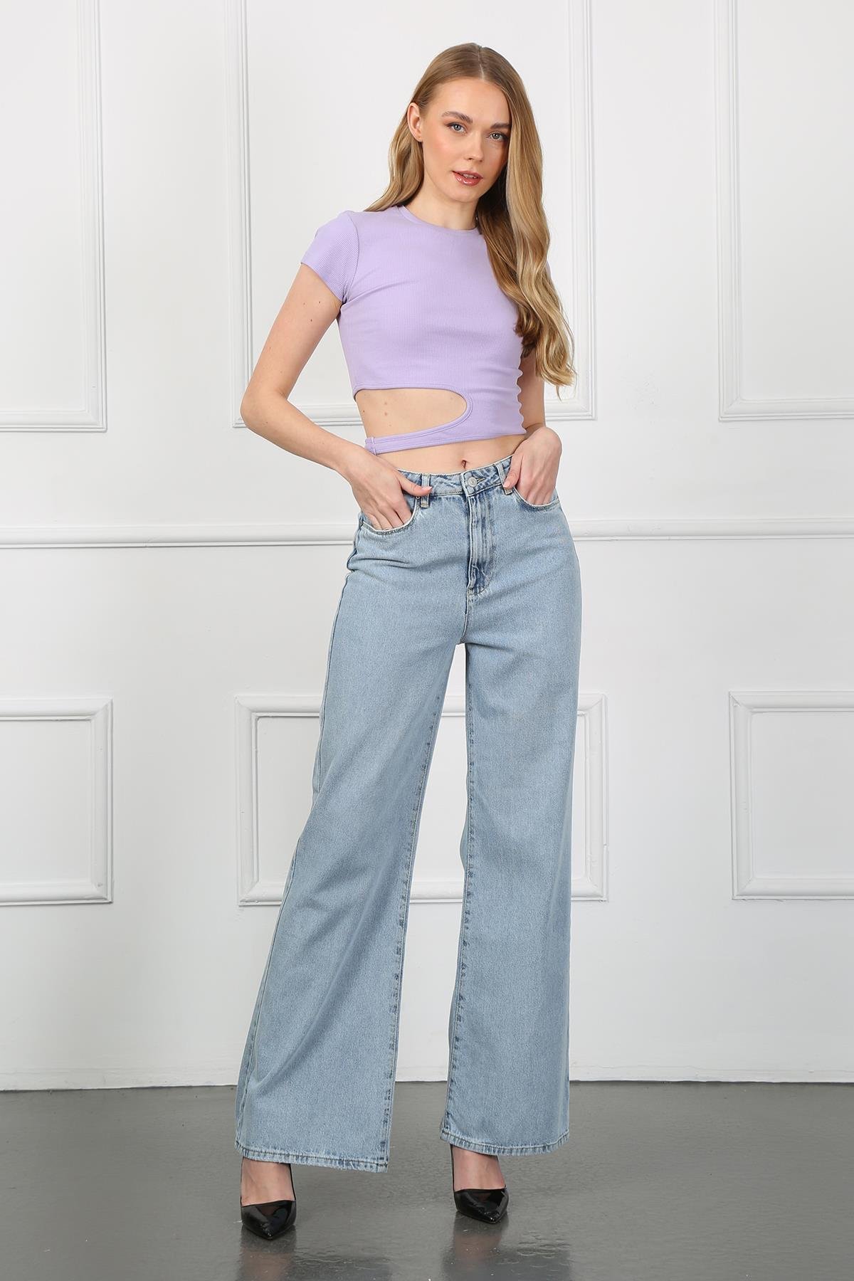 Kadın    Pantolon Asia 9383-12 Light BlueKadın    Pantolon Asia 9383-12 Light Blue