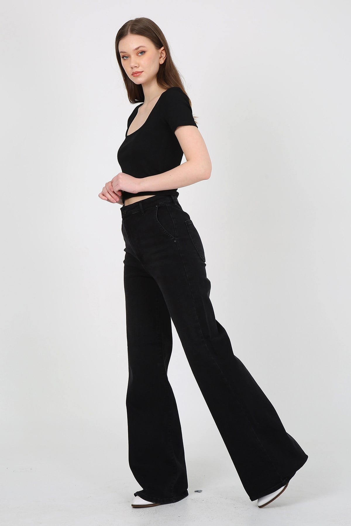 Kadın    Pantolon Asia 9413-03 Black BlackKadın    Pantolon Asia 9413-03 Black Black