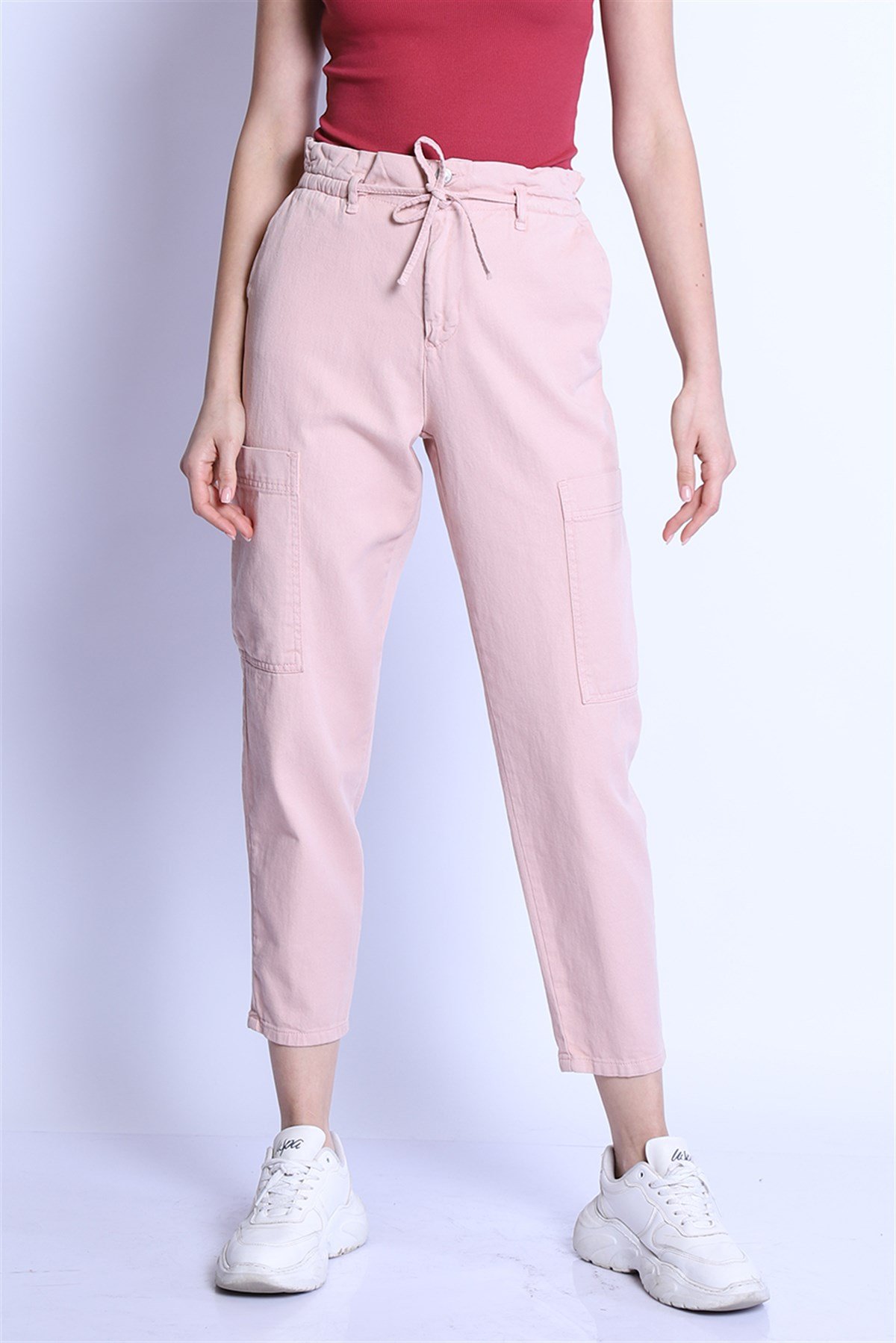 Kadın    Pantolon Bp 9382 non-denim PUDRAKadın    Pantolon Bp 9382 non-denim PUDRA