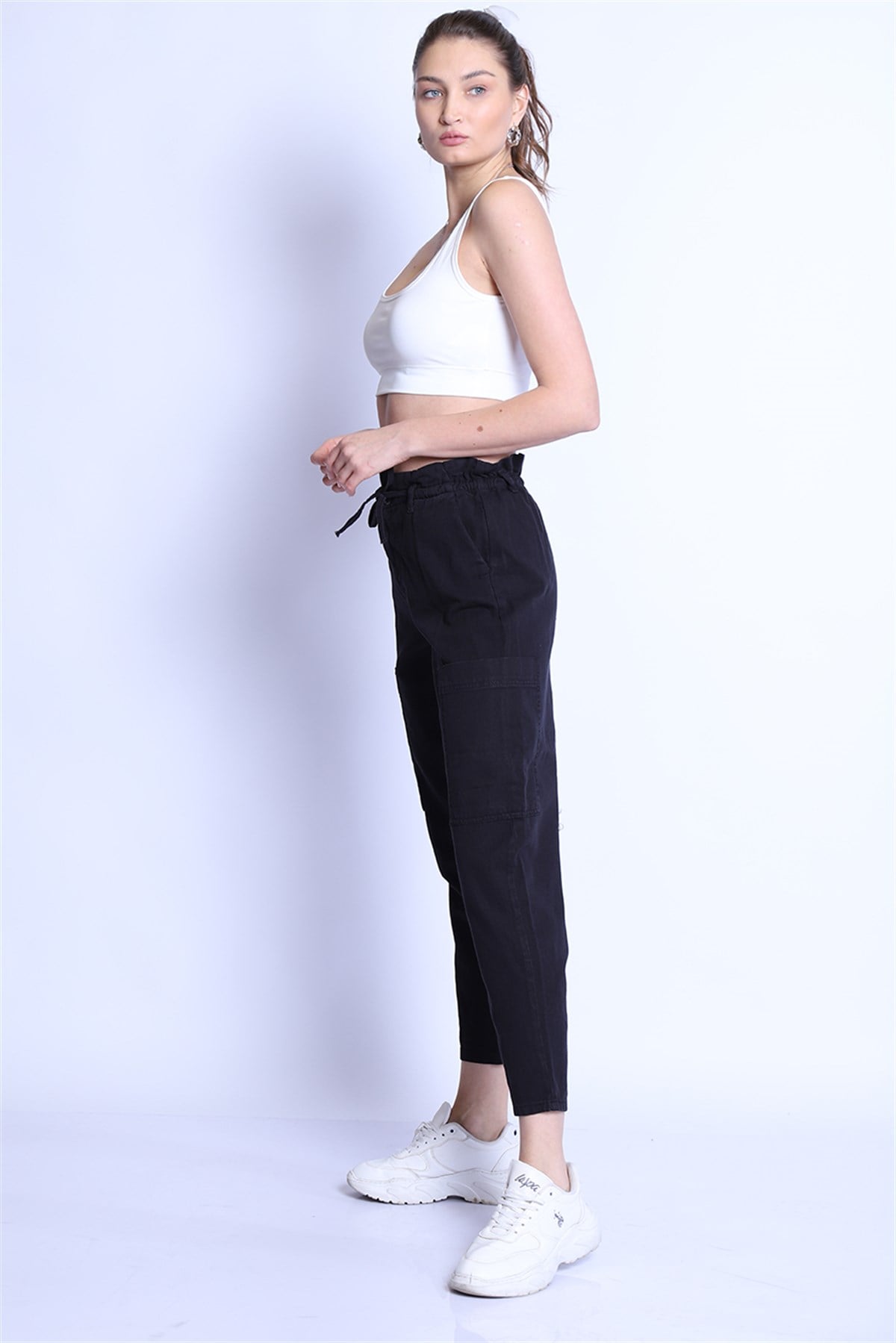 Kadın    Pantolon Bp 9382 non-denim SIYAHKadın    Pantolon Bp 9382 non-denim SIYAH