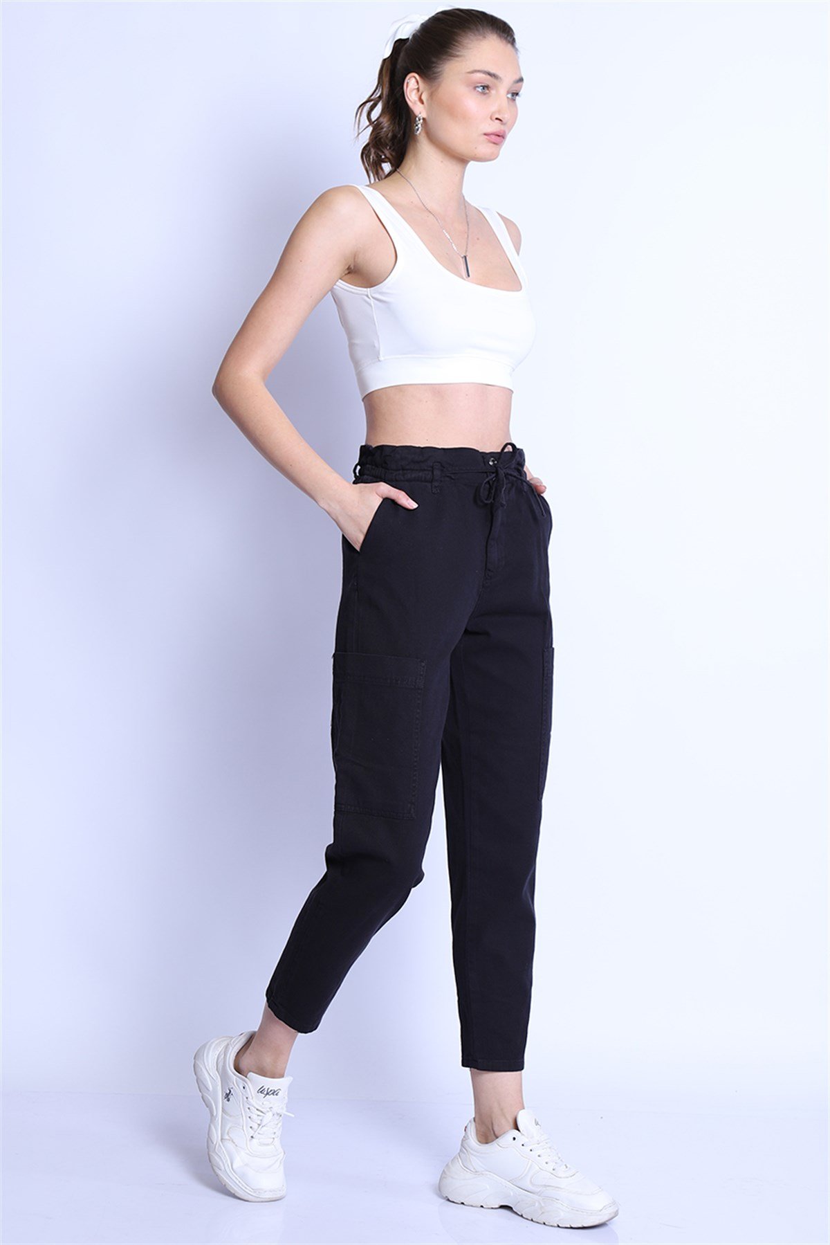 Kadın    Pantolon Bp 9382 non-denim SIYAHKadın    Pantolon Bp 9382 non-denim SIYAH