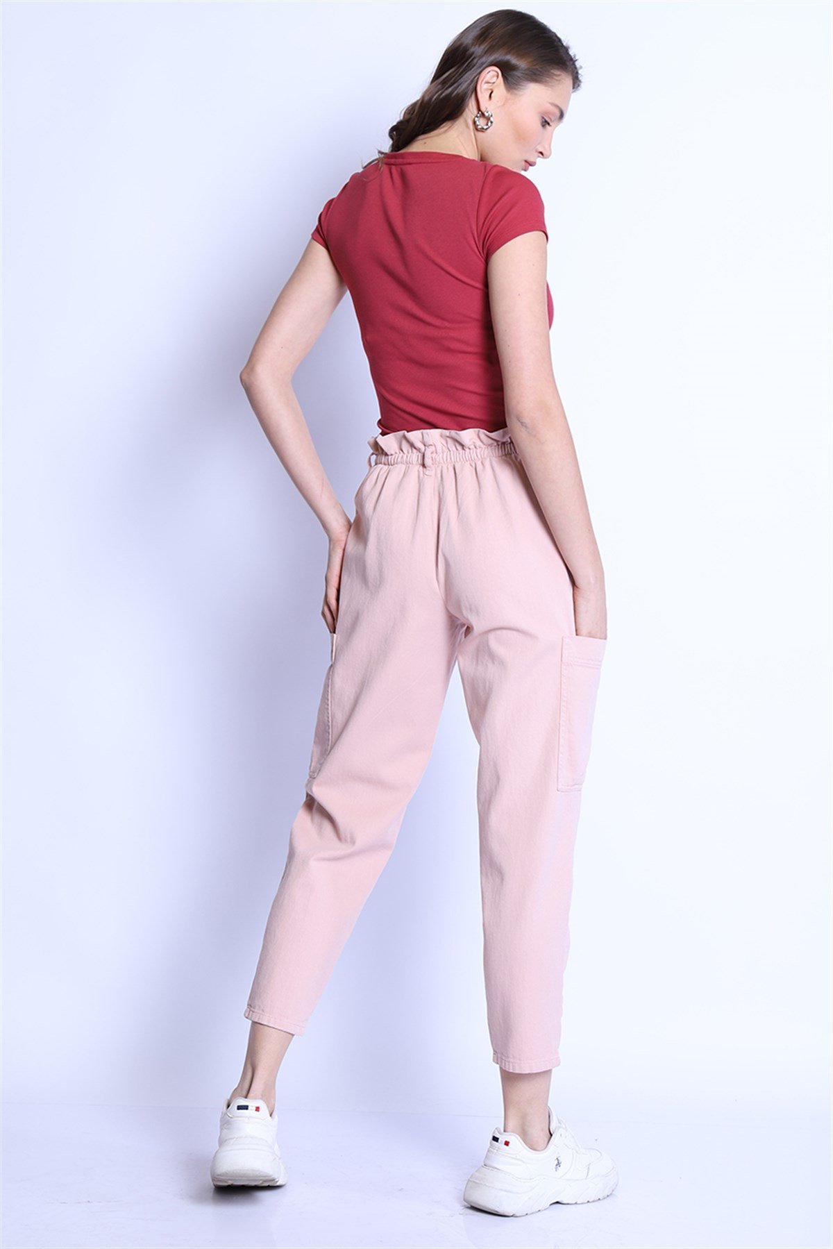 Kadın    Pantolon Bp 9382 non-denim PUDRAKadın    Pantolon Bp 9382 non-denim PUDRA