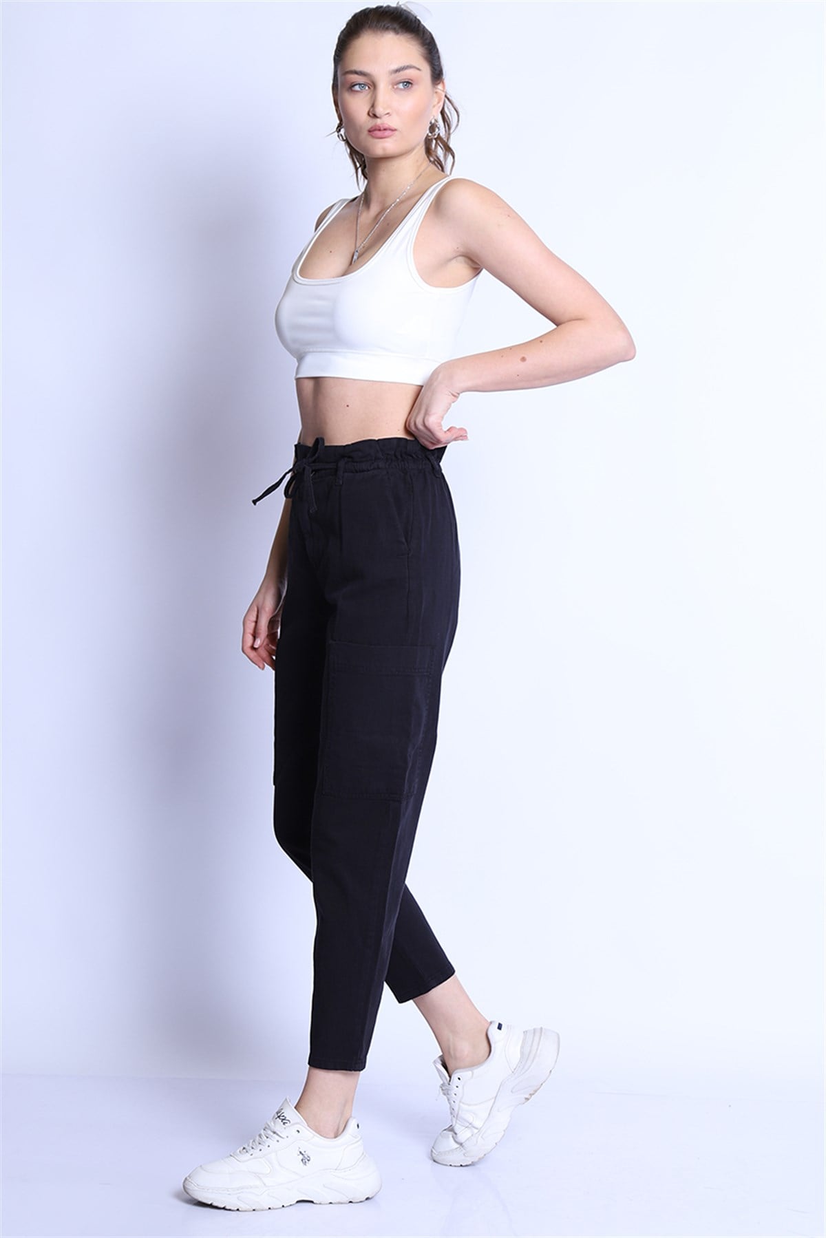 Kadın    Pantolon Bp 9382 non-denim SIYAHKadın    Pantolon Bp 9382 non-denim SIYAH