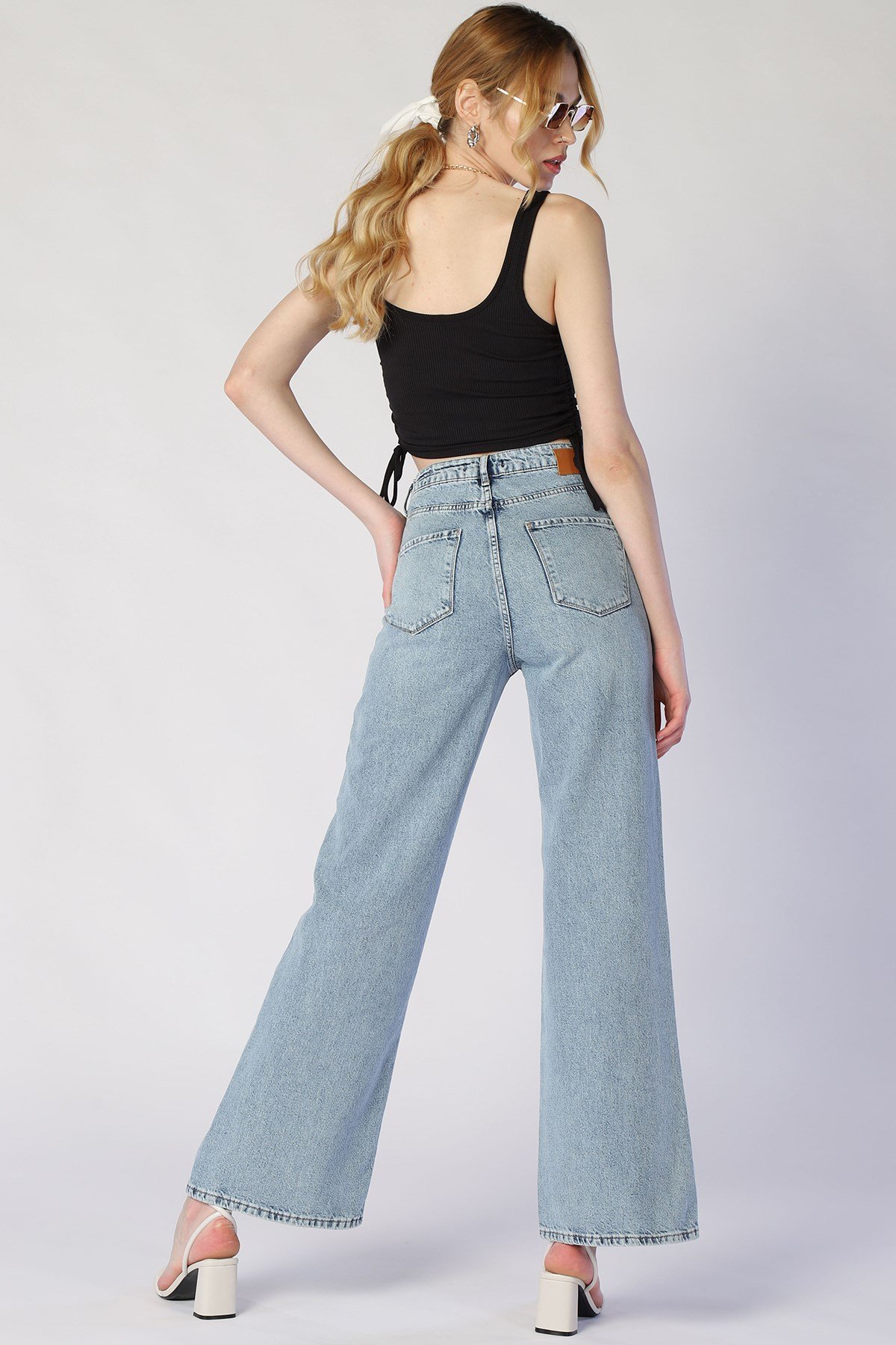 Kadın    Pantolon Bp 9383-02 mom geniş paça MAVIKadın    Pantolon Bp 9383-02 mom geniş paça MAVI