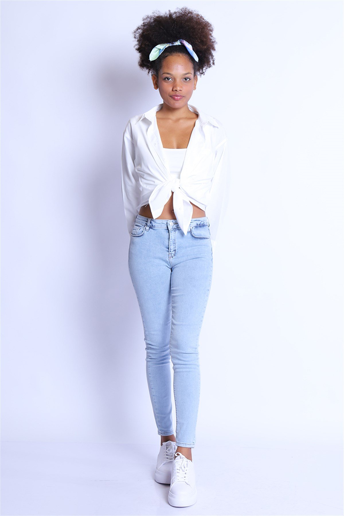Kadın    Pantolon Mindy 9205-51 Light BlueKadın    Pantolon Mindy 9205-51 Light Blue