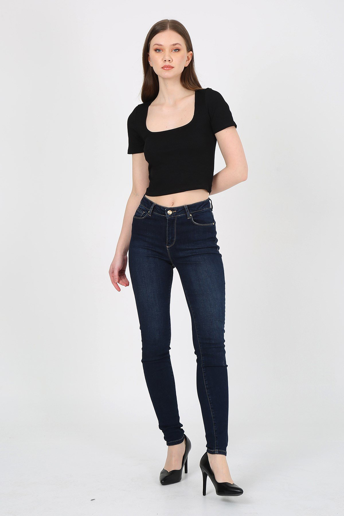 Kadın    Pantolon Mindy 9205-59 Dark BlueKadın    Pantolon Mindy 9205-59 Dark Blue