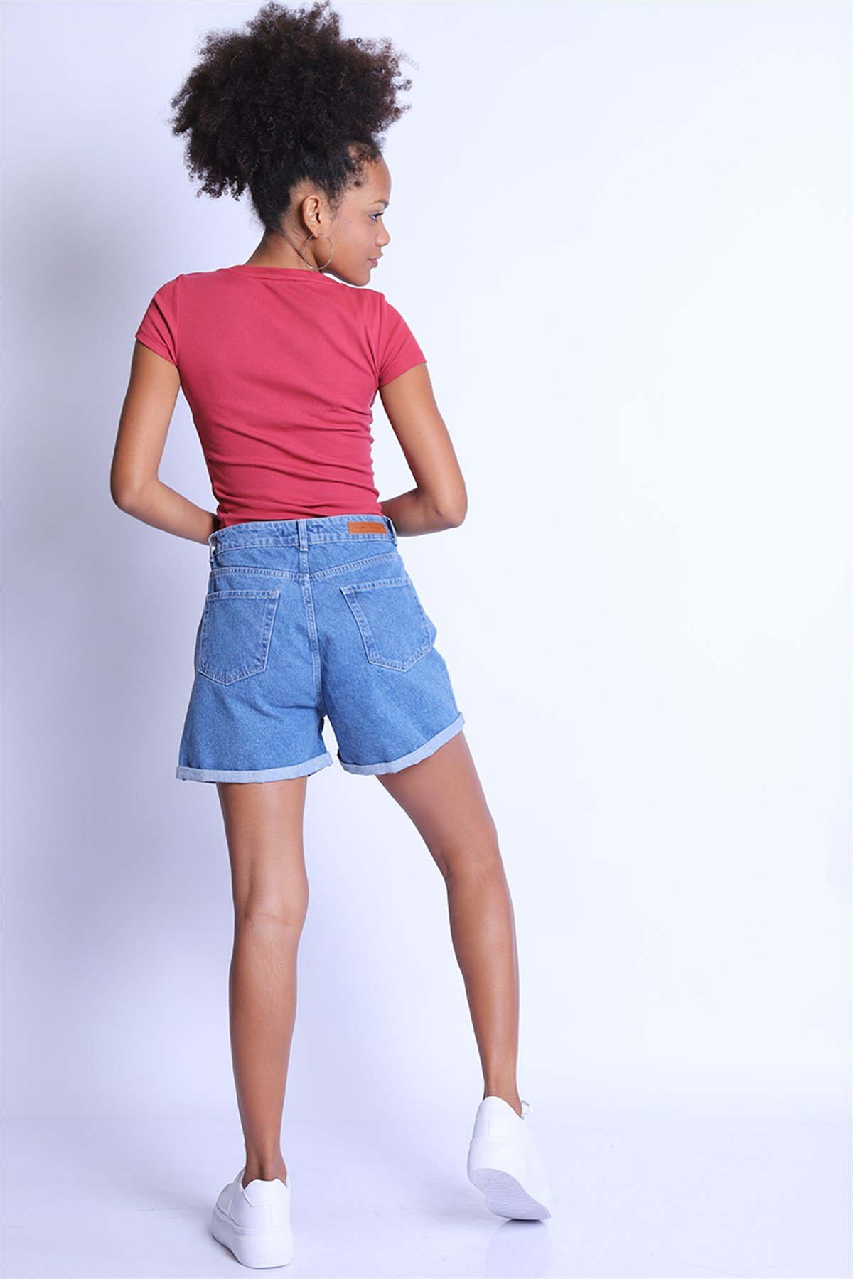 Kadın Slim Fit Sort Bs 104011 MAVIKadın Slim Fit Sort Bs 104011 MAVI