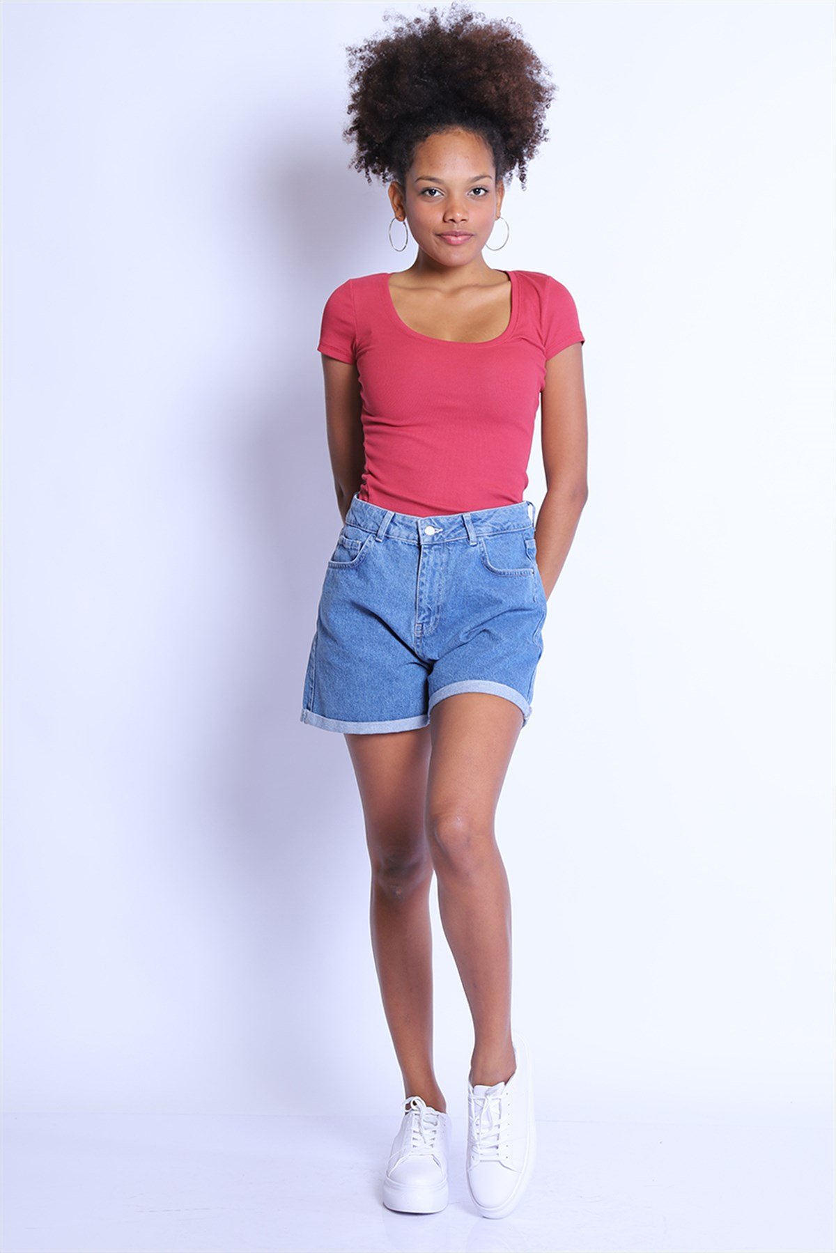 Kadın Slim Fit Sort Bs 104011 MAVIKadın Slim Fit Sort Bs 104011 MAVI