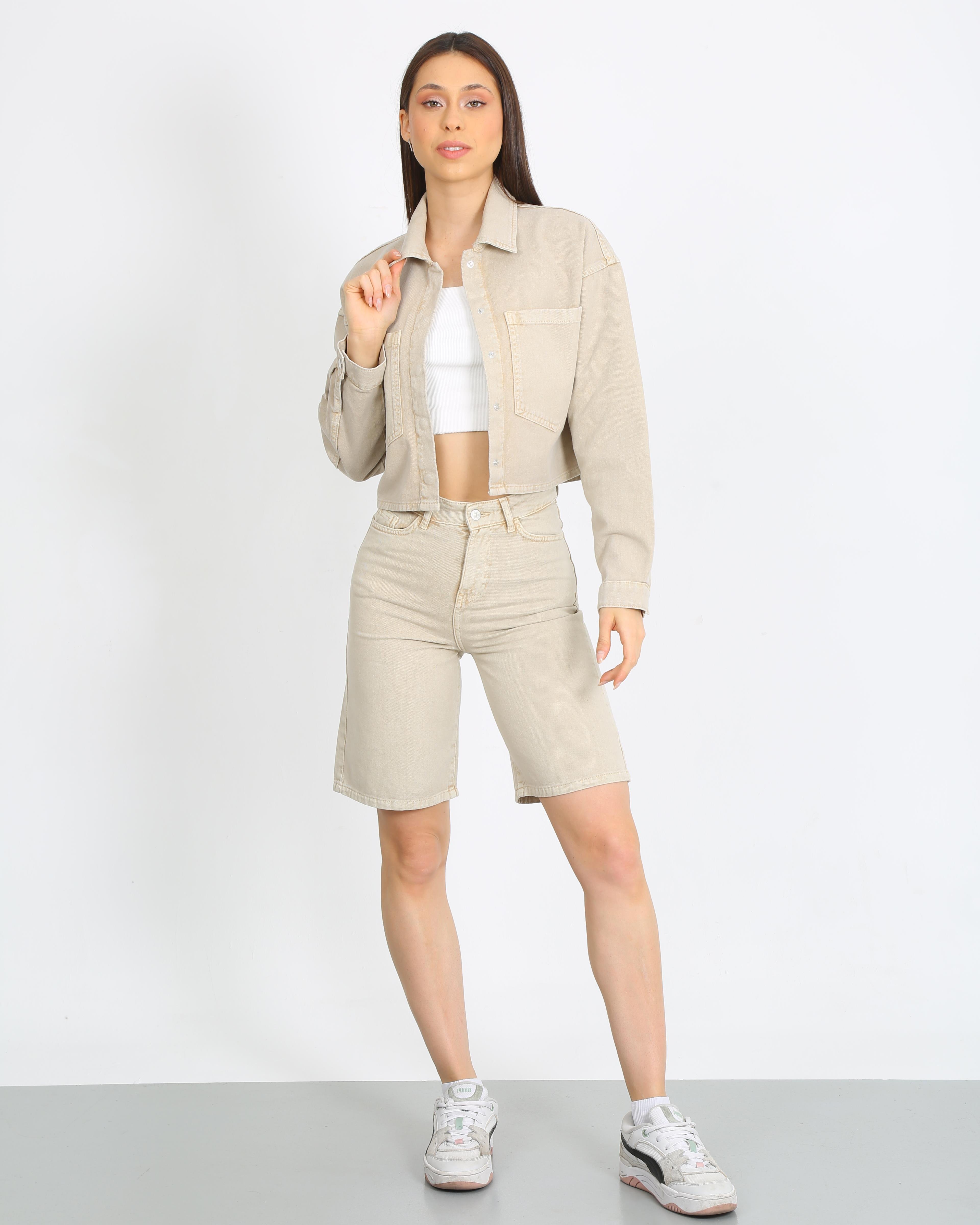 Kadın  Sort Bs 3047 BEIGEKadın  Sort Bs 3047 BEIGE