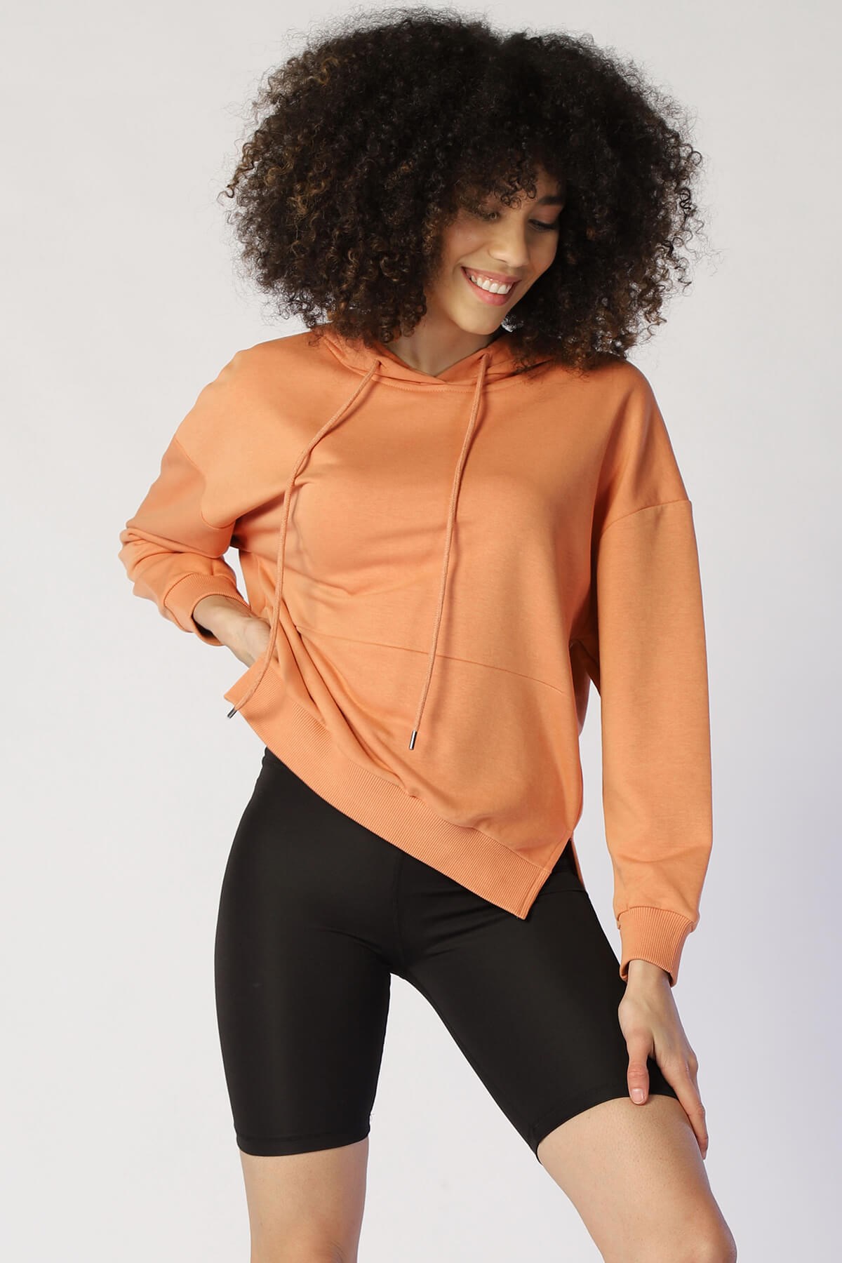 Kadın  Sweatshirt Bsw 1000 ŞEFTALİKadın  Sweatshirt Bsw 1000 ŞEFTALİ