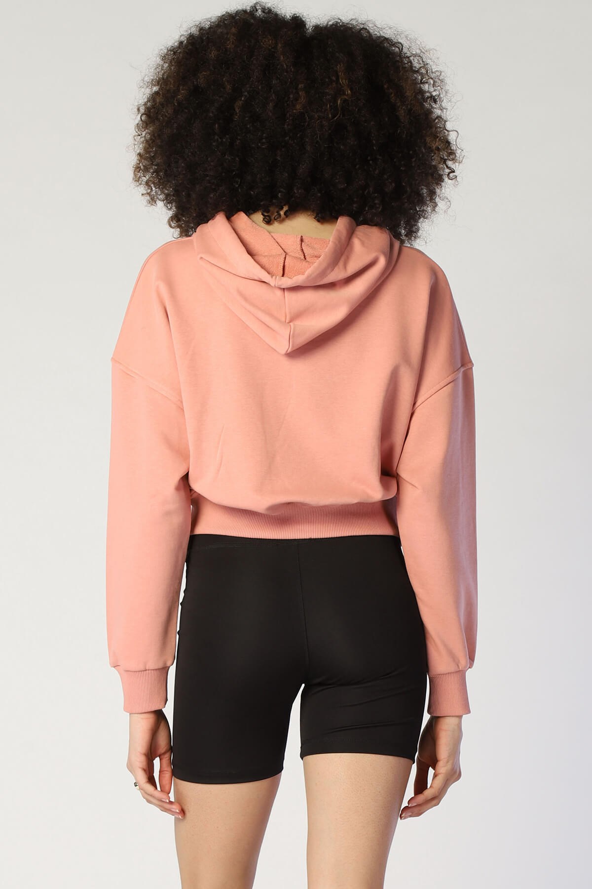 Kadın  Sweatshirt Bsw 1001 GÜL KURUSUKadın  Sweatshirt Bsw 1001 GÜL KURUSU