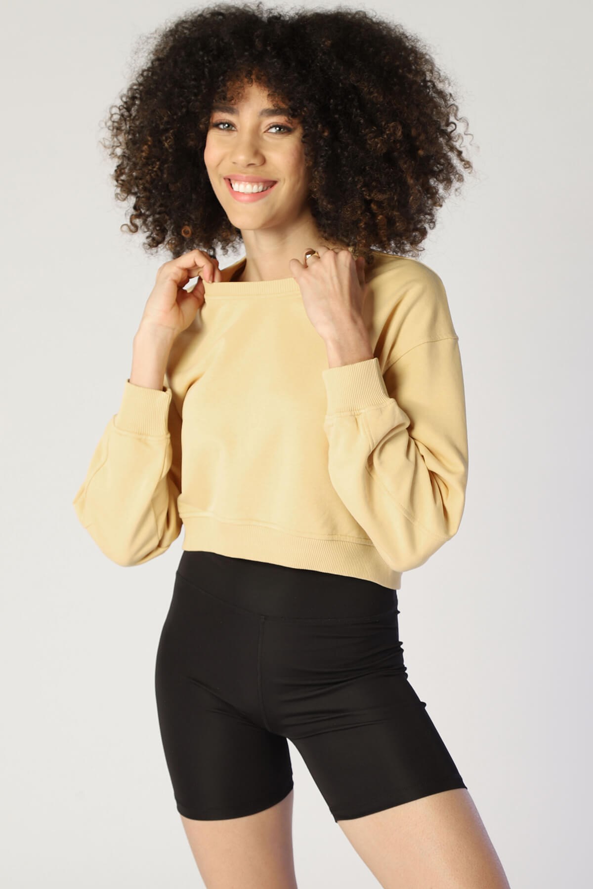 Kadın  Sweatshirt Bsw 1002 MANGOKadın  Sweatshirt Bsw 1002 MANGO