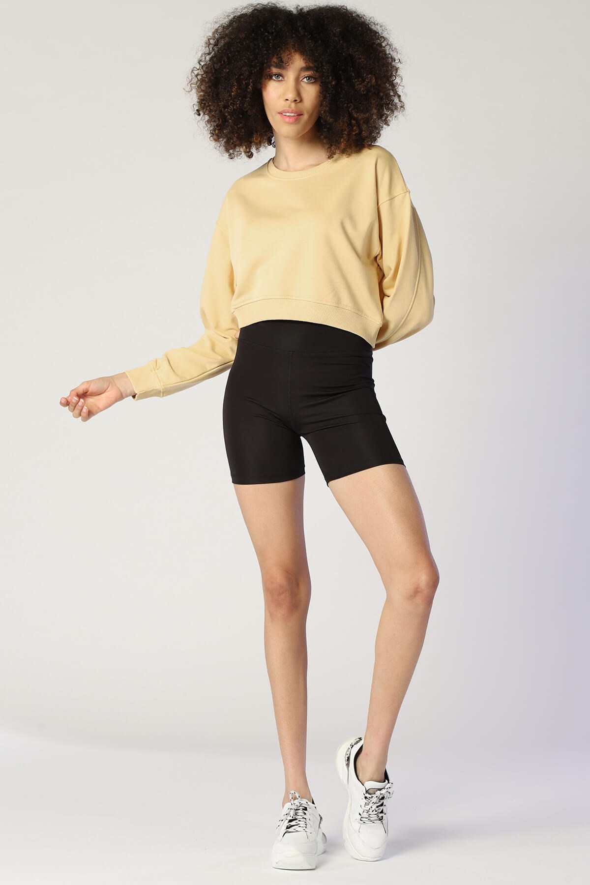 Kadın  Sweatshirt Bsw 1002 MANGOKadın  Sweatshirt Bsw 1002 MANGO