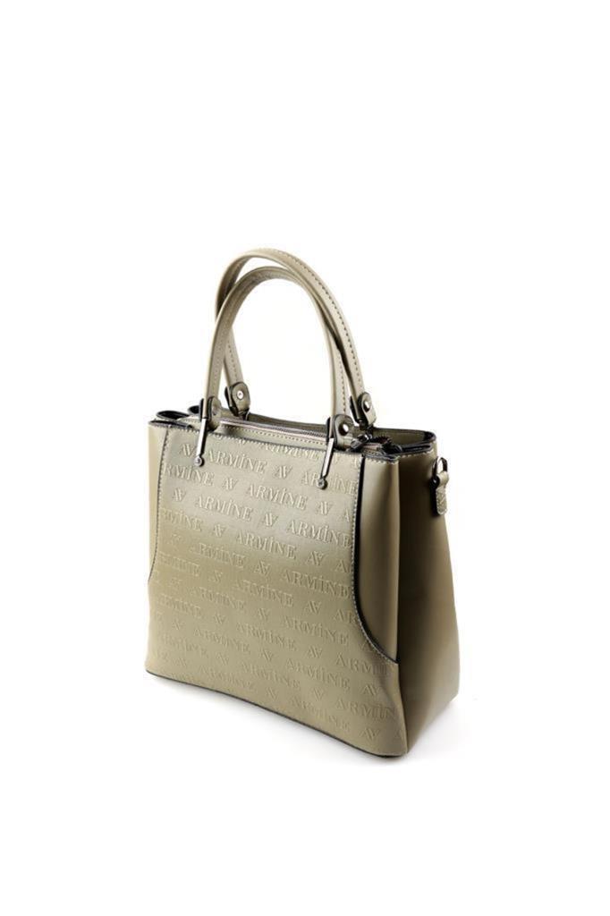 Armine 208  Haki Lazer Kadın Çanta