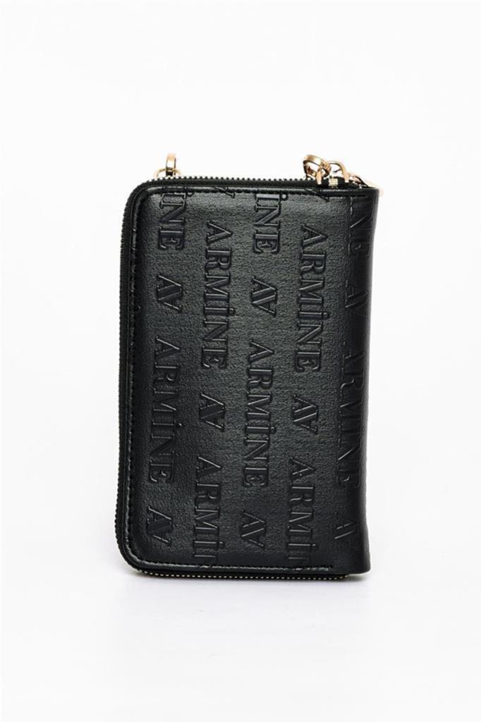 Armine 265 Cüzdan  Siyah Lazer Kadın Cüzdan