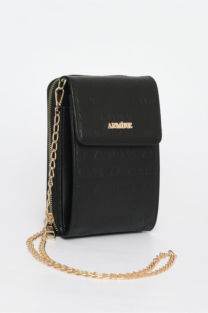 Armine 266  Siyah Lazer Kadın Çanta