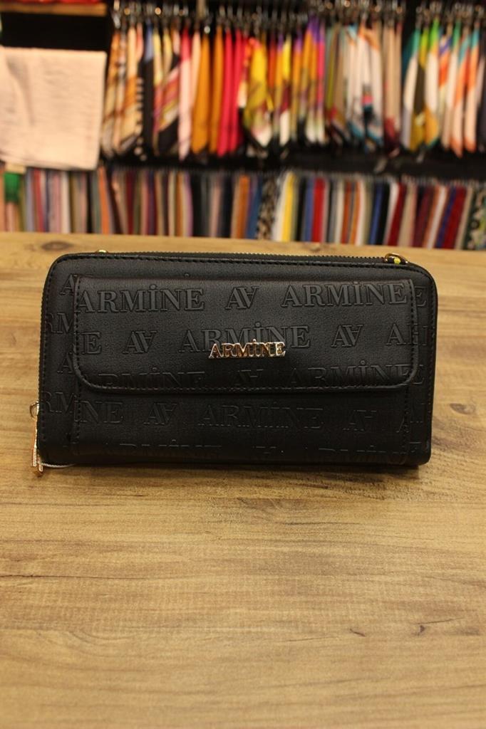 Armine 268  Siyah Lazer Kadın Çanta