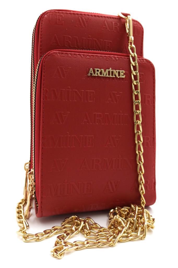 Armine 321  Kırmızı Lazer Kadın Çanta