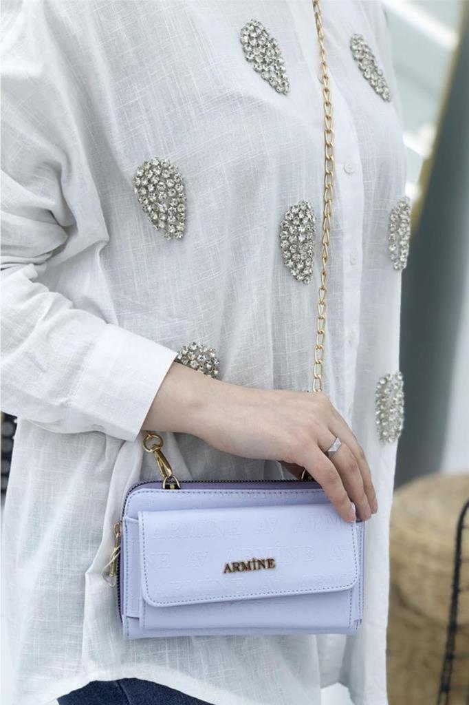 Armine 324  Mavi Kadın Çanta