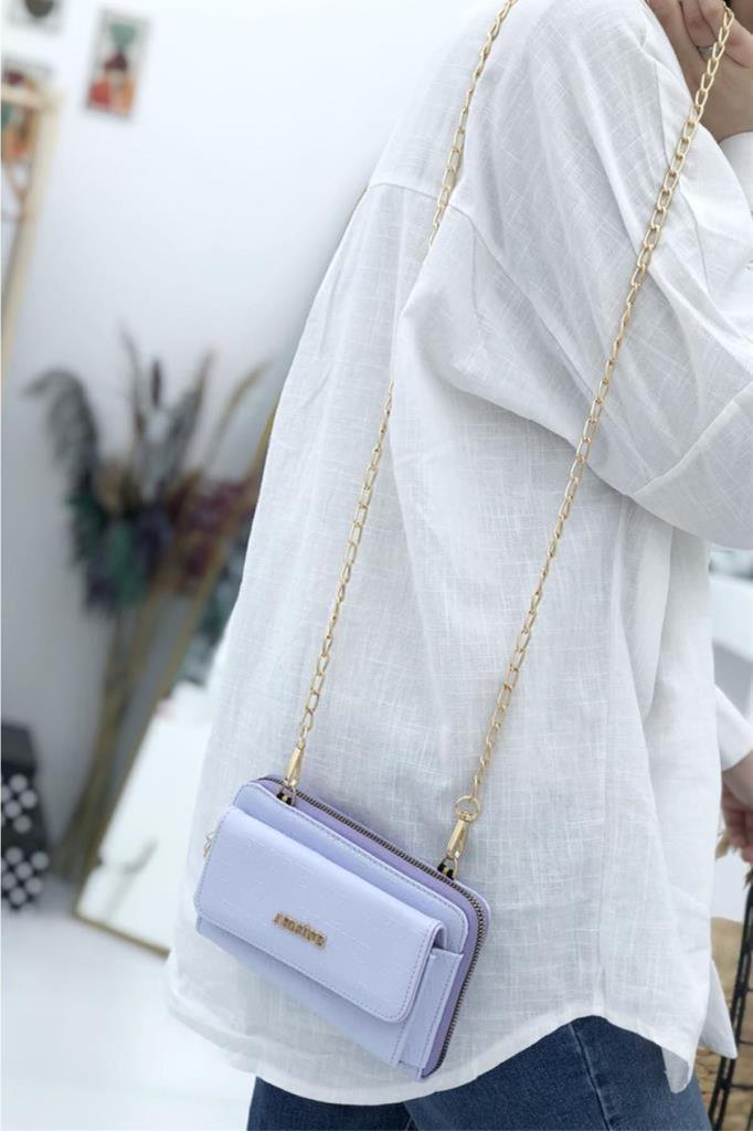 Armine 324  Mavi Kadın Çanta