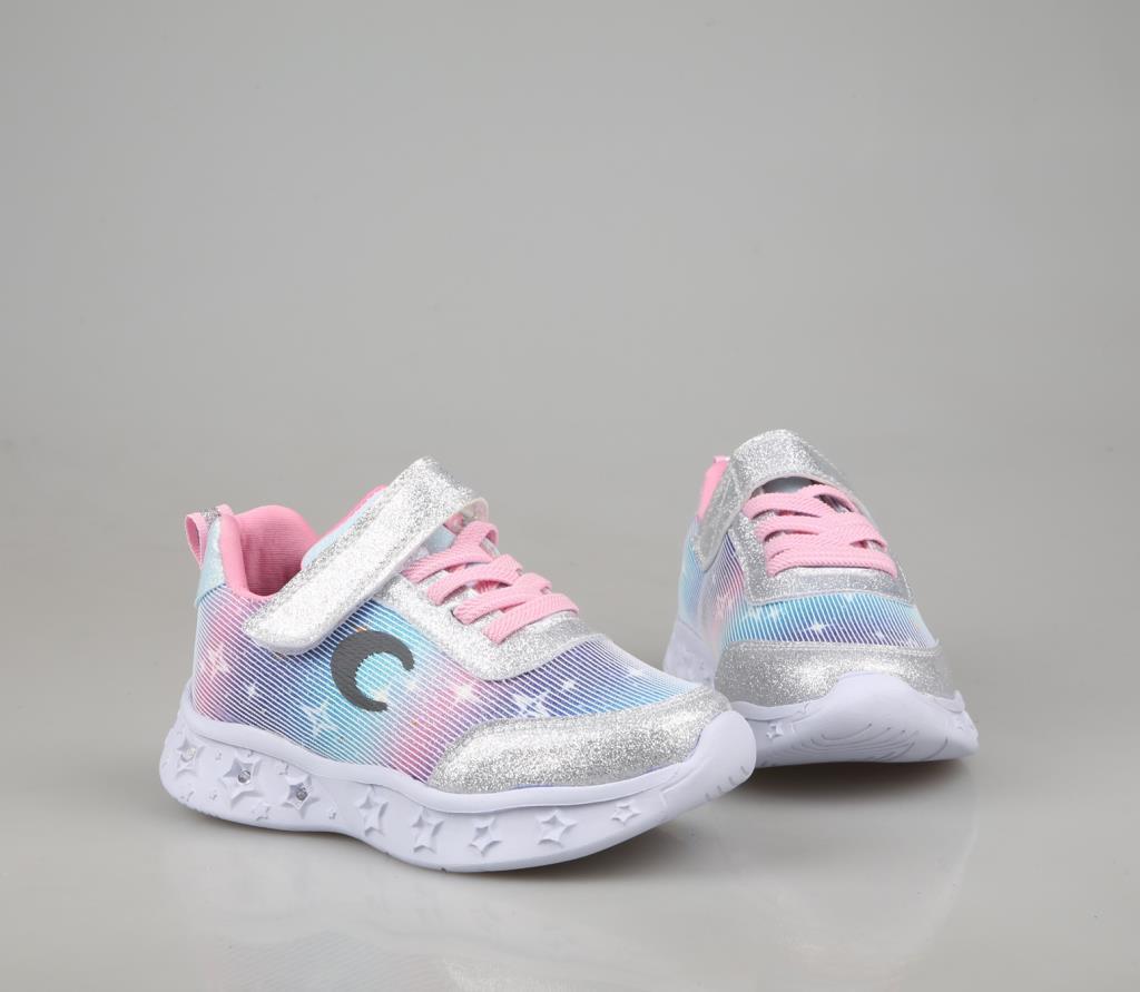 Bücür Ortopedi 24-001 Gümüş Çocuk Sneakers